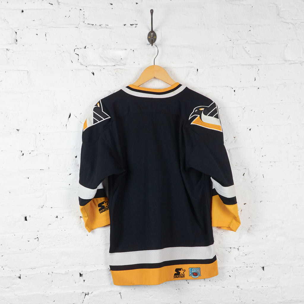 Vintage NHL Pittsburgh Penguins Jersey - Black/Yellow - L - Headlock