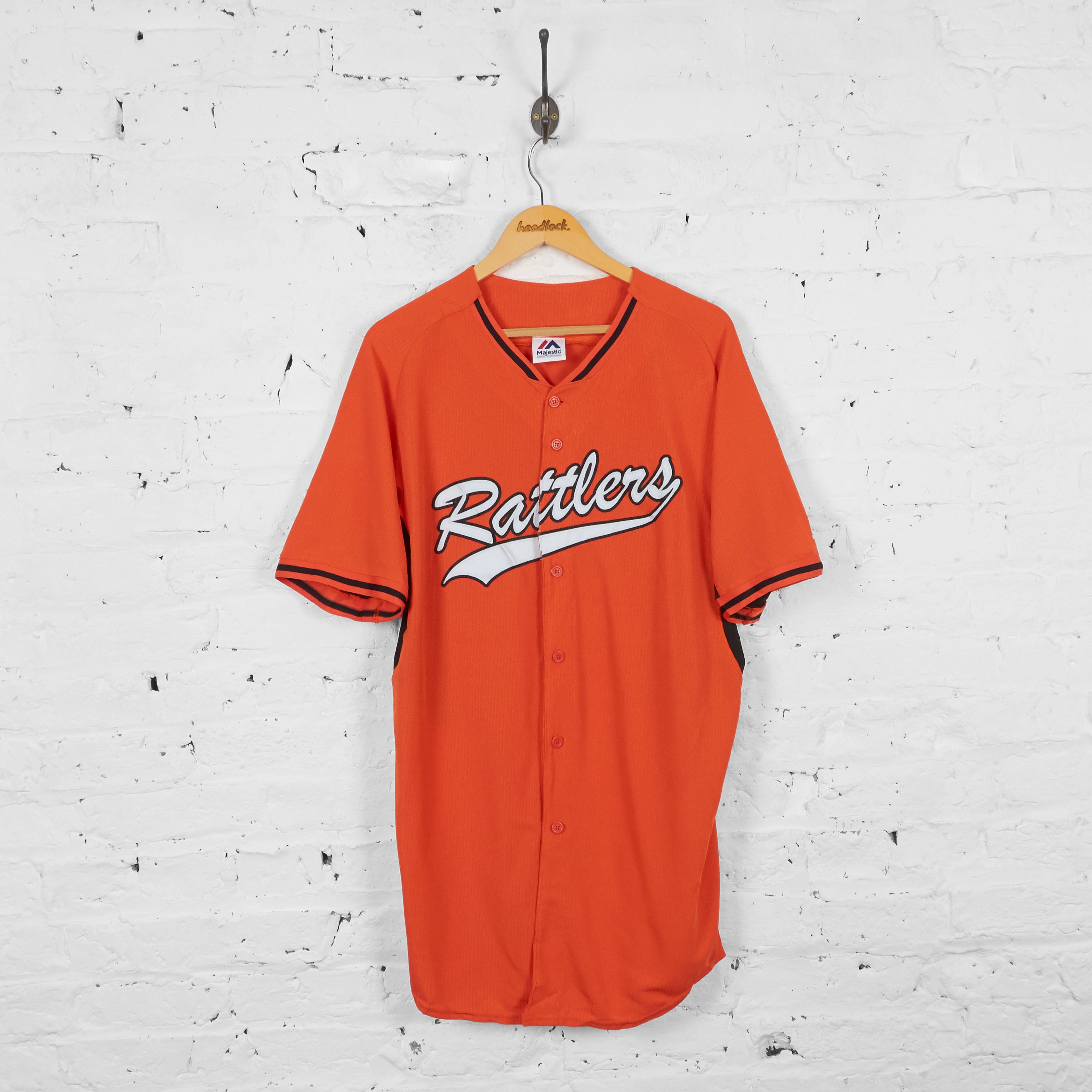 Vintage Wisconsin Timber Rattlers Baseball Jersey - Orange - L – Headlock