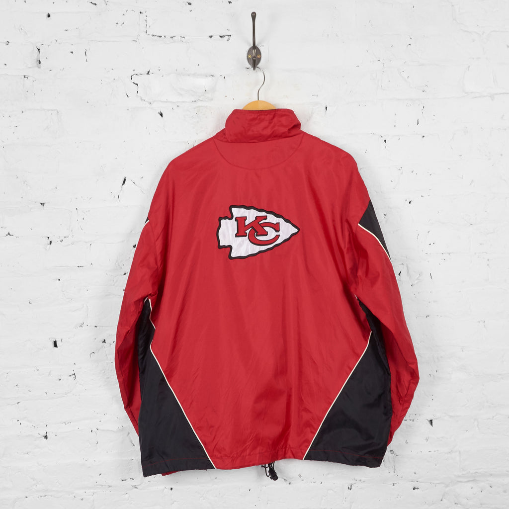 Vintage NFL Kansas City Chiefs Cagoule Jacket - Red - L - Headlock