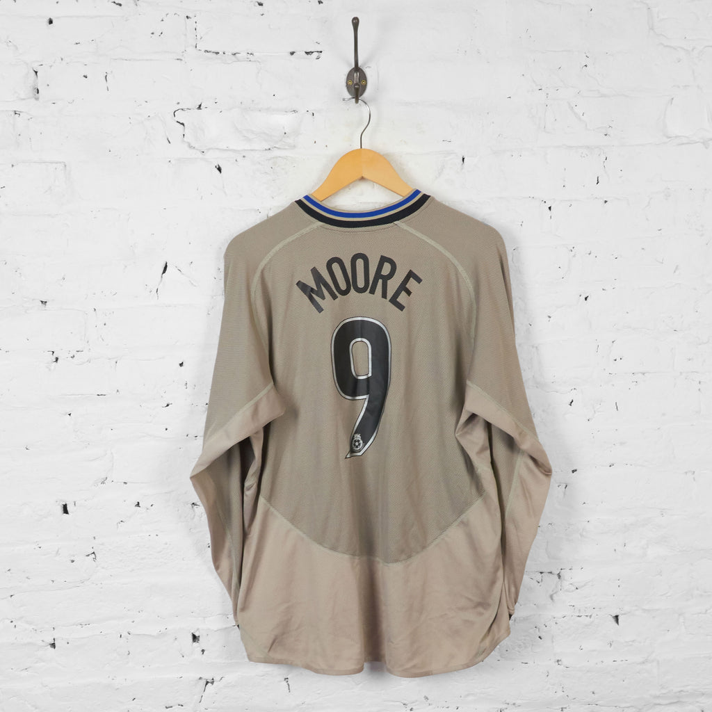 Vintage Leicester Moore Football Shirt - Gold - L - Headlock