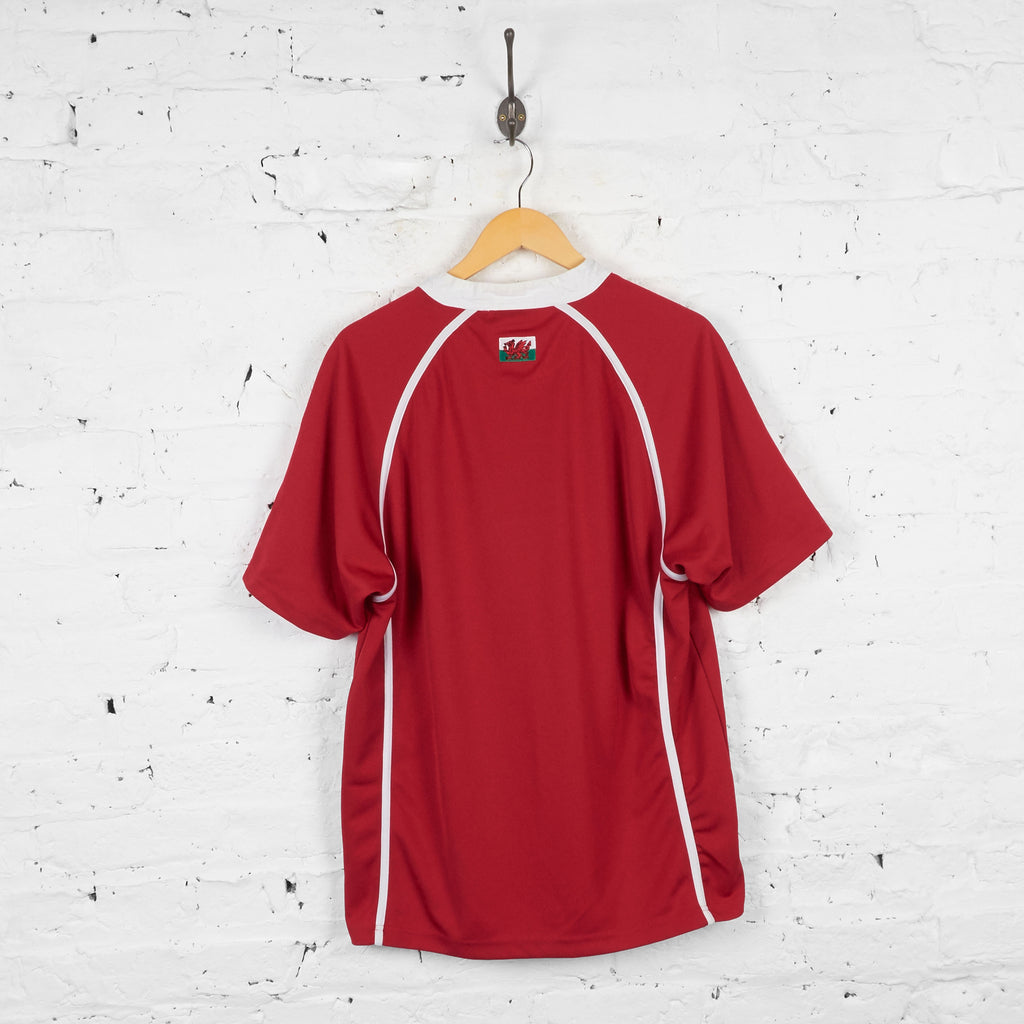 Wales Home Rugby Shirt - Red - L - Headlock