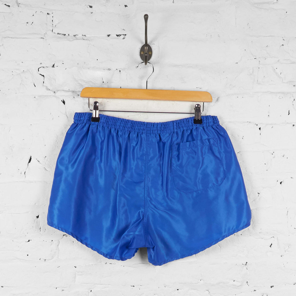 Vintage Puma Running Shorts - Blue - M - Headlock
