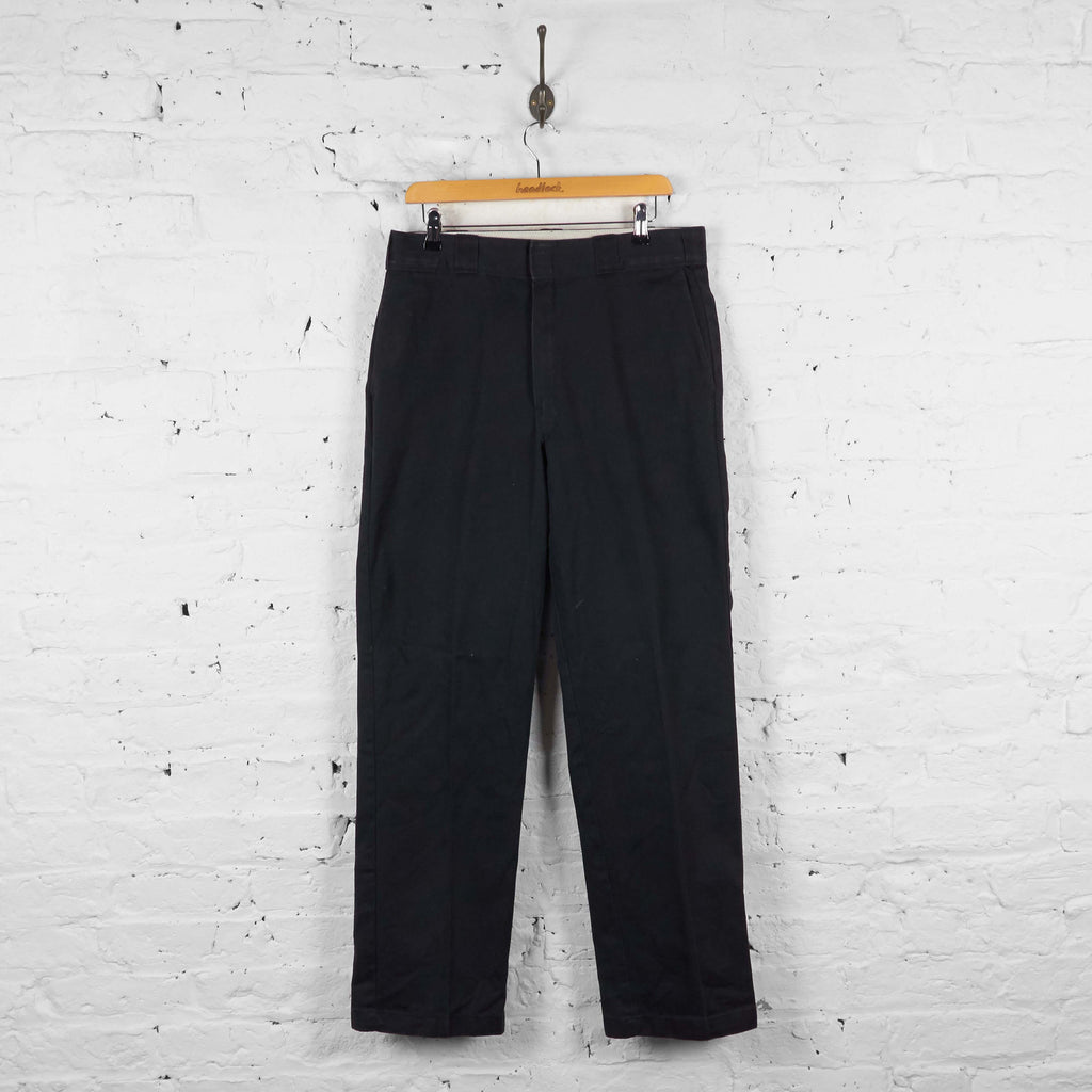 Vintage Dickies Workwear Trousers - Black - M - Headlock