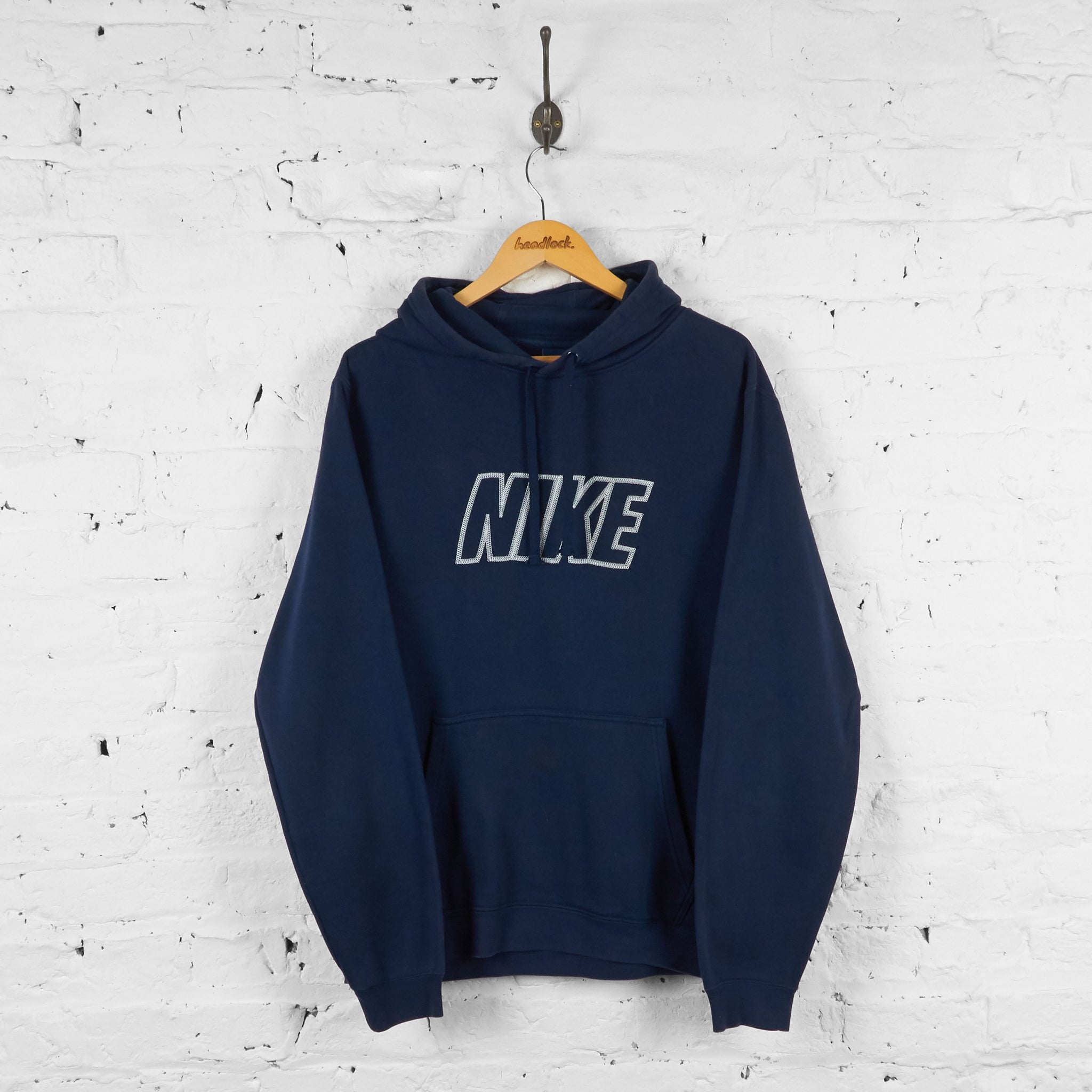 Vintage Nike Hoodie - Navy - L – Headlock