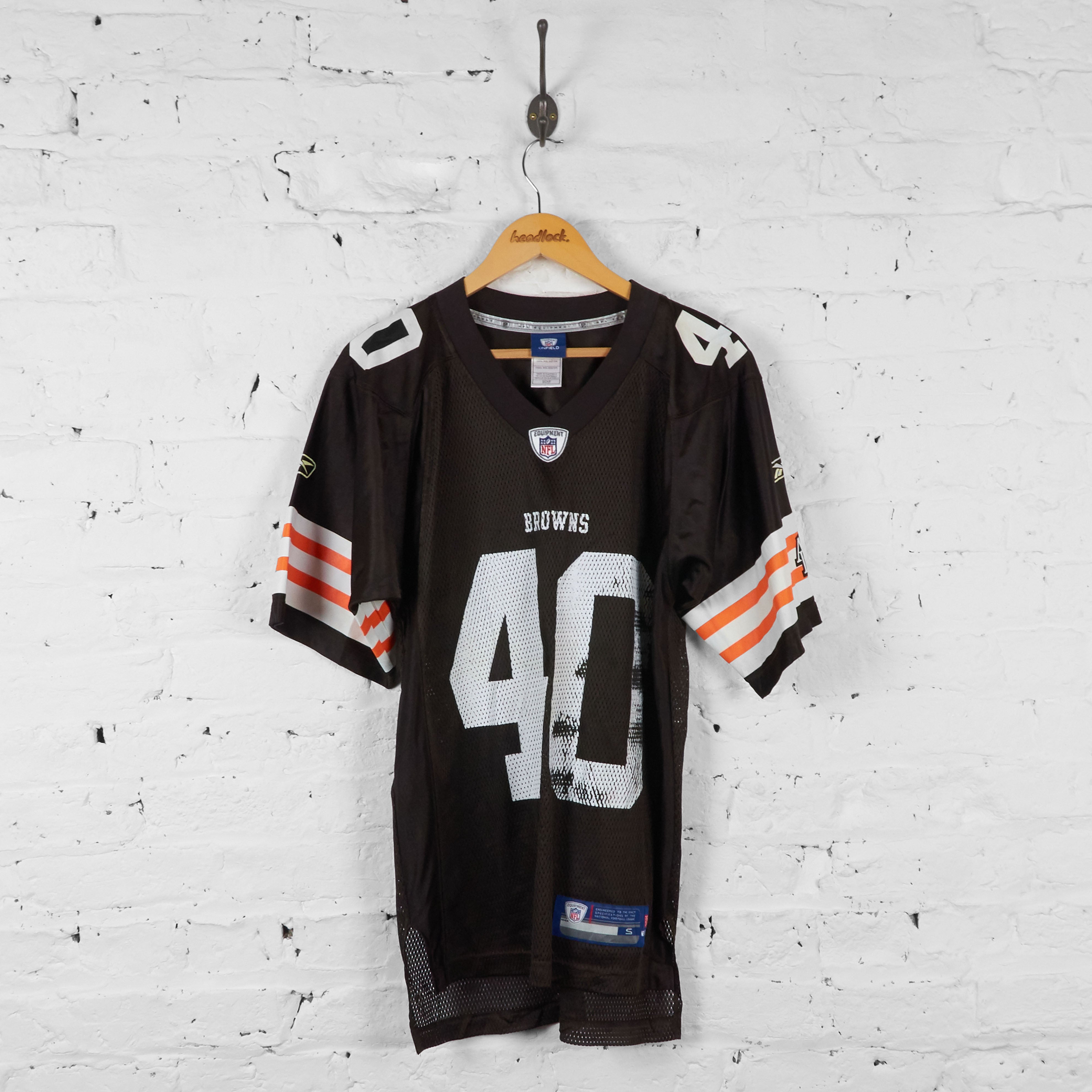 Brady Quinn Jersey #10 NFL Cleveland Browns Mitchell & Ness in Brown (As Is  Item) - Bed Bath & Beyond - 13554669