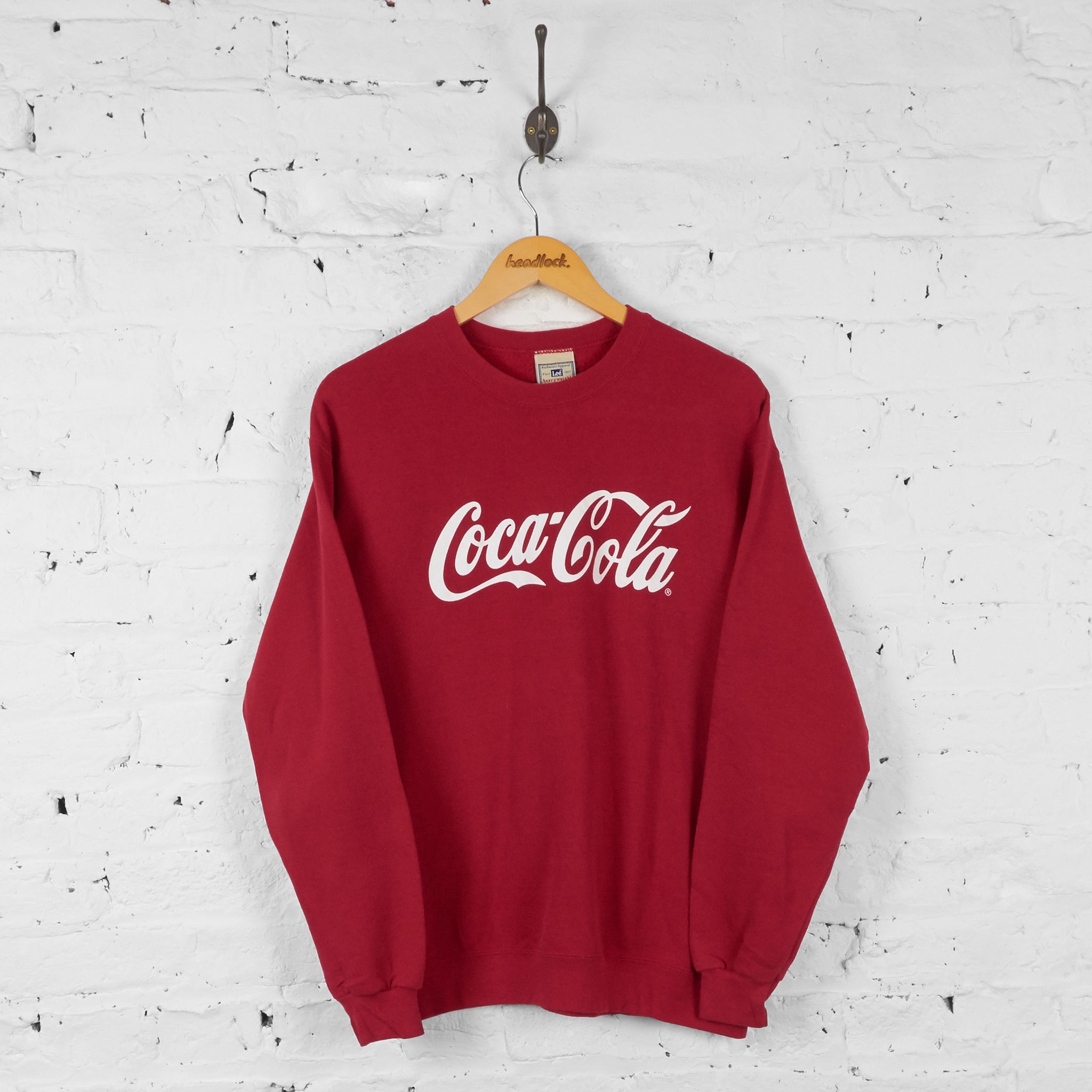 Vintage Coca Cola Sweatshirt Red M – Headlock