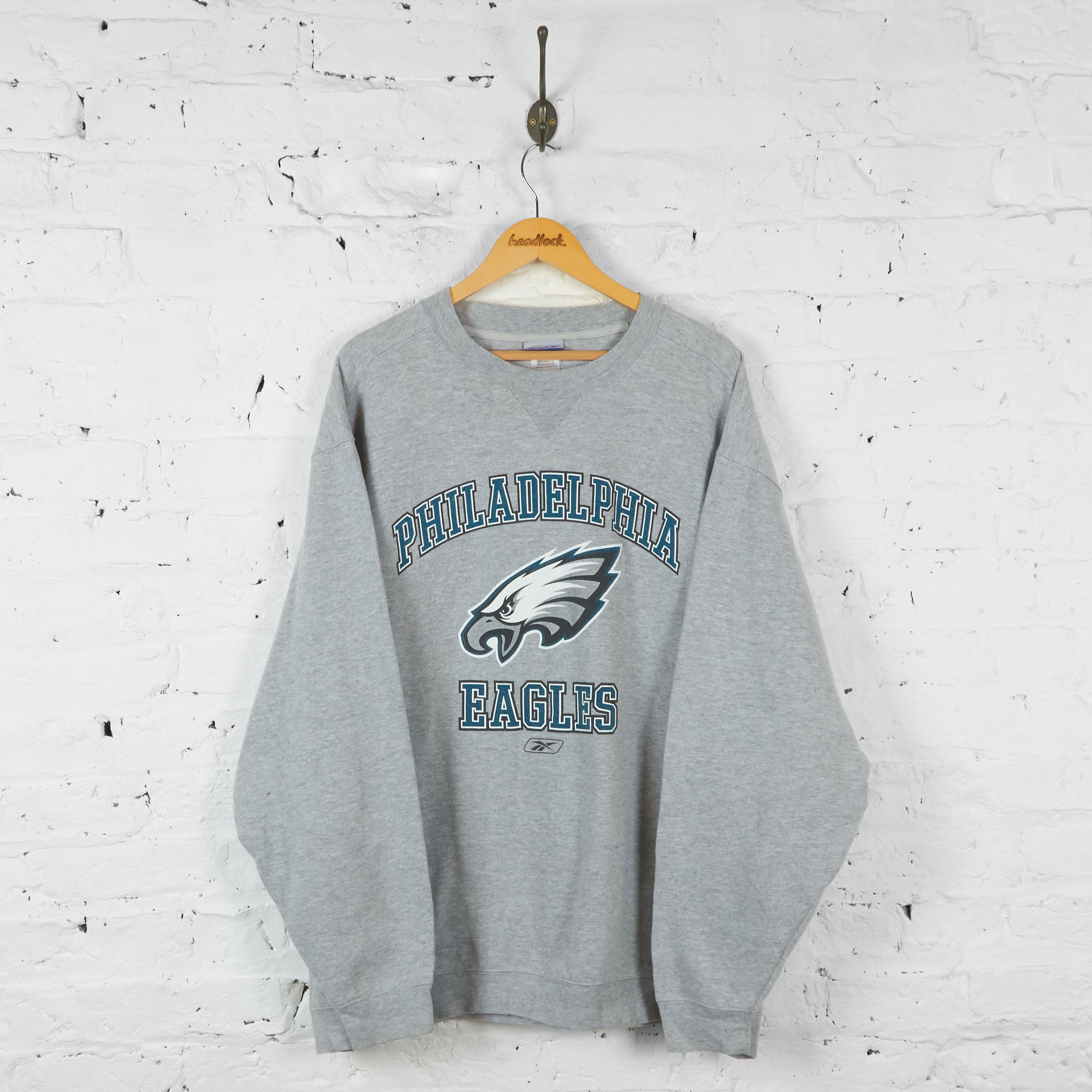 Vintage NFL Philadelphia Eagles Sweatshirt - Grey - XXL – Headlock