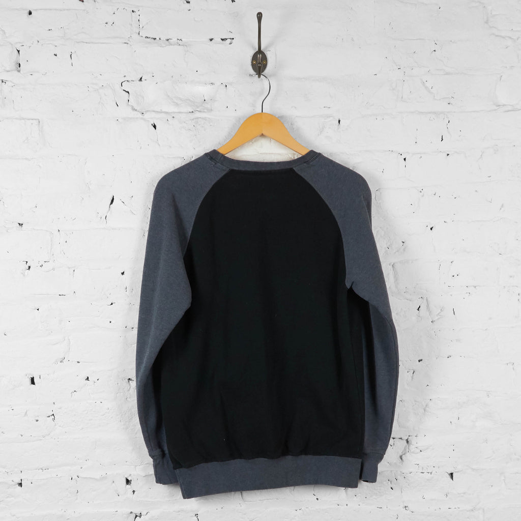 Vintage Leicester City Football Club Sweatshirt - Black/Grey - L - Headlock