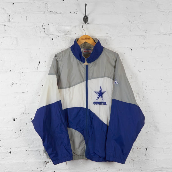 Vintage Dallas Cowboys NFL Jacket - Blue/Black/White - L – Headlock