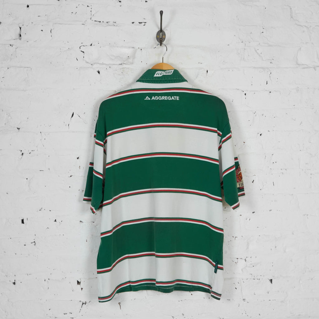 Leicester Tigers Cotton Traders Rugby Shirt - Green - XL