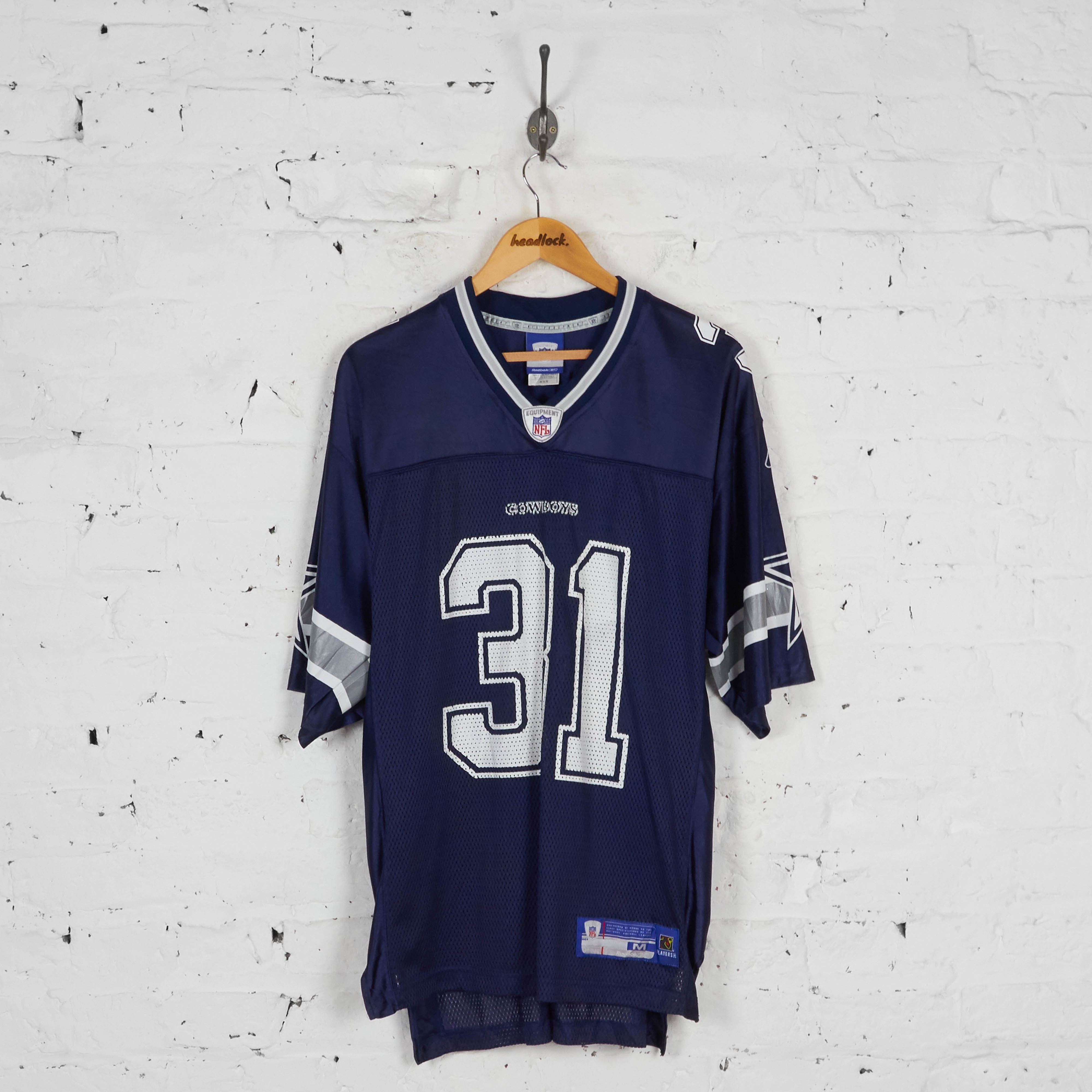 Dallas Cowboys R.Williams Reebok NFL Jersey - Blue - M – Headlock