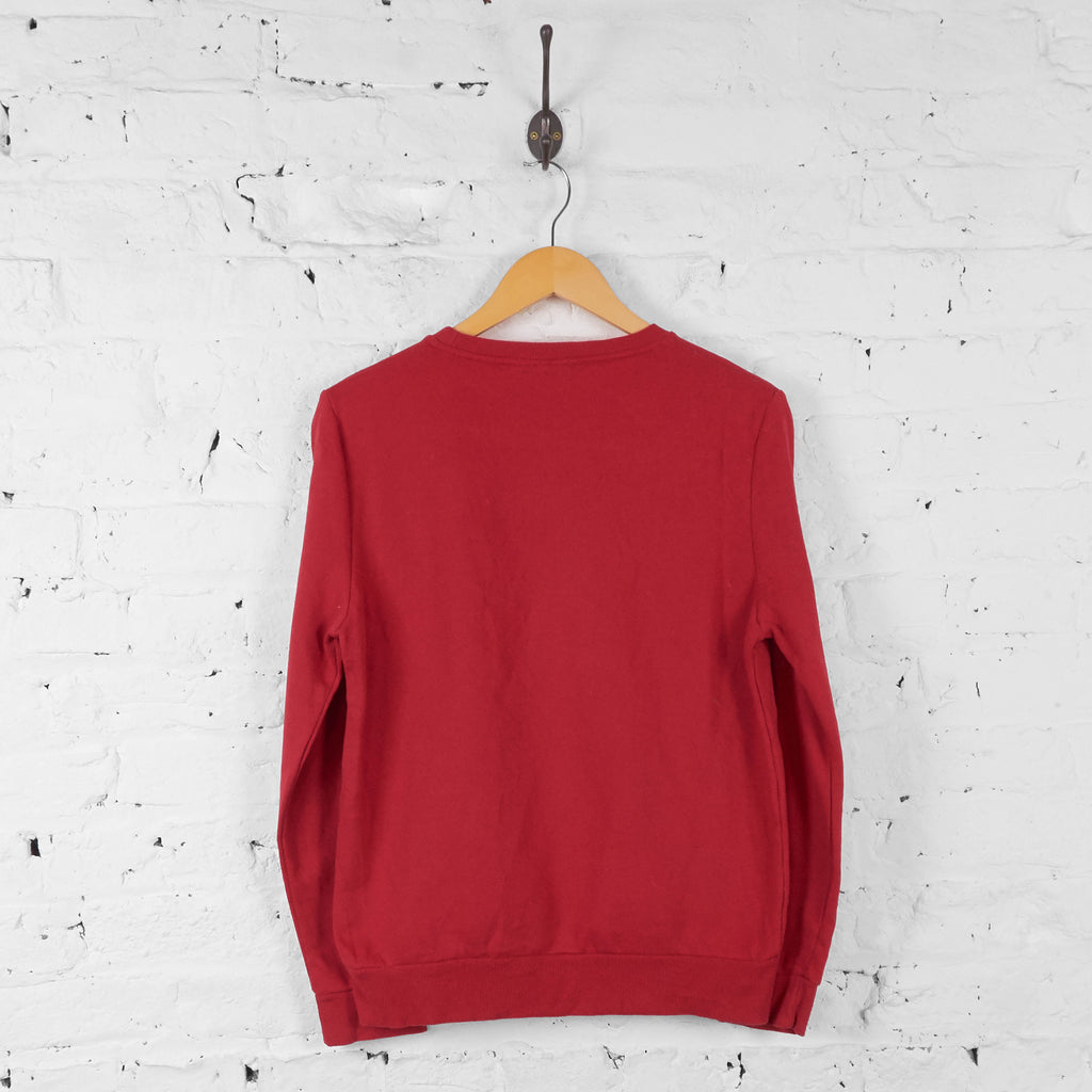 Vintage Disney Mickey Mouse Sweatshirt - Red - S - Headlock