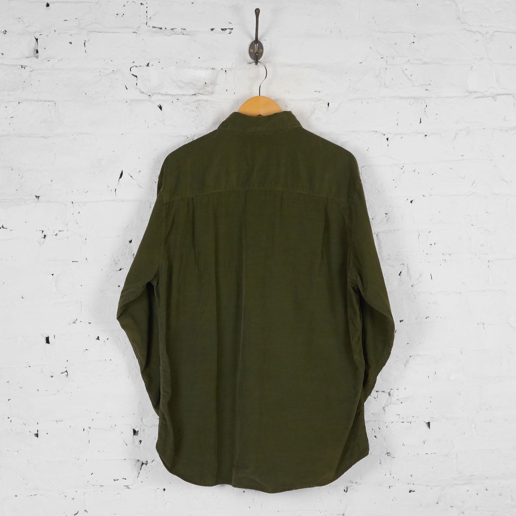 Woolrich Corduroy Shirt - Green - XL