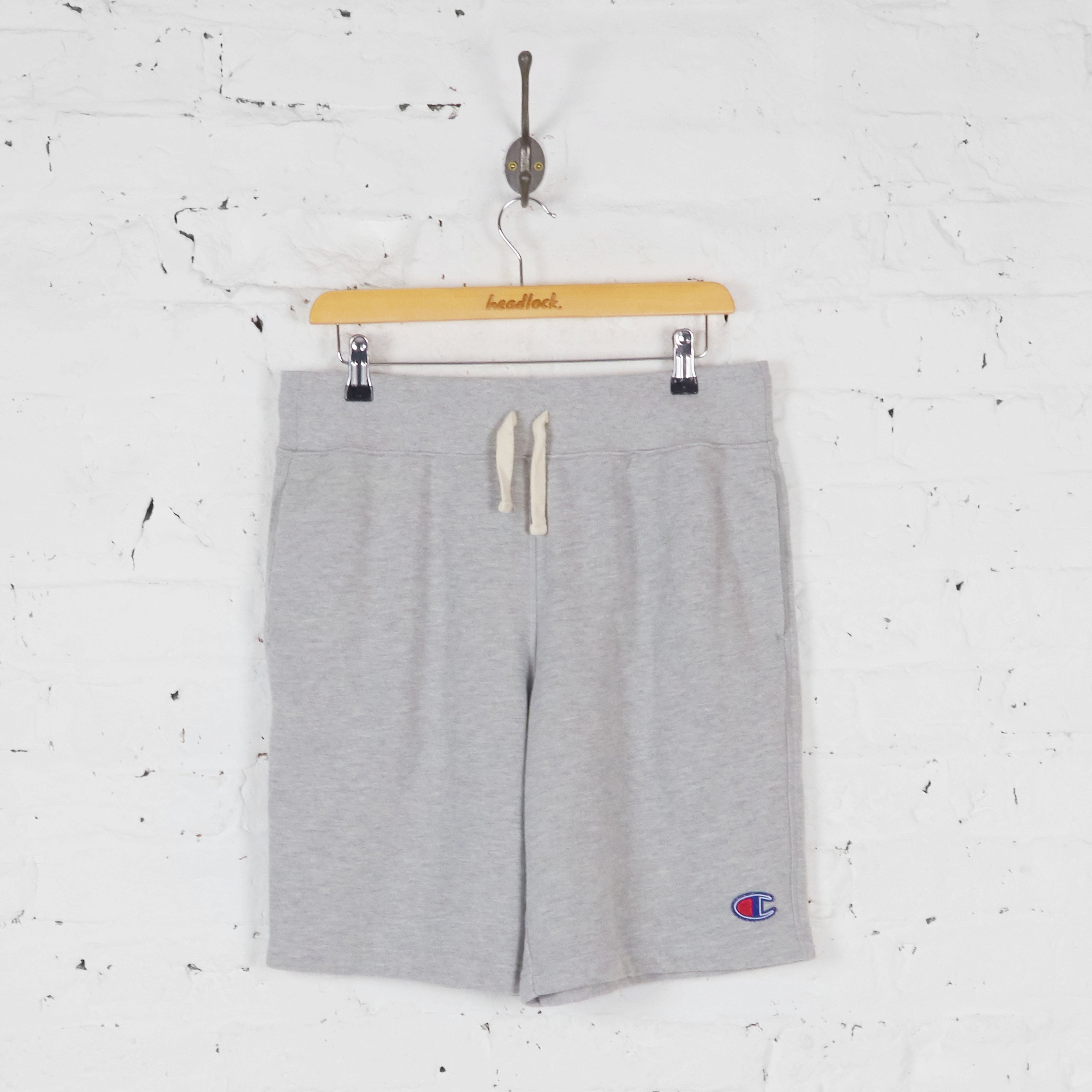 Grey champion sweat discount shorts