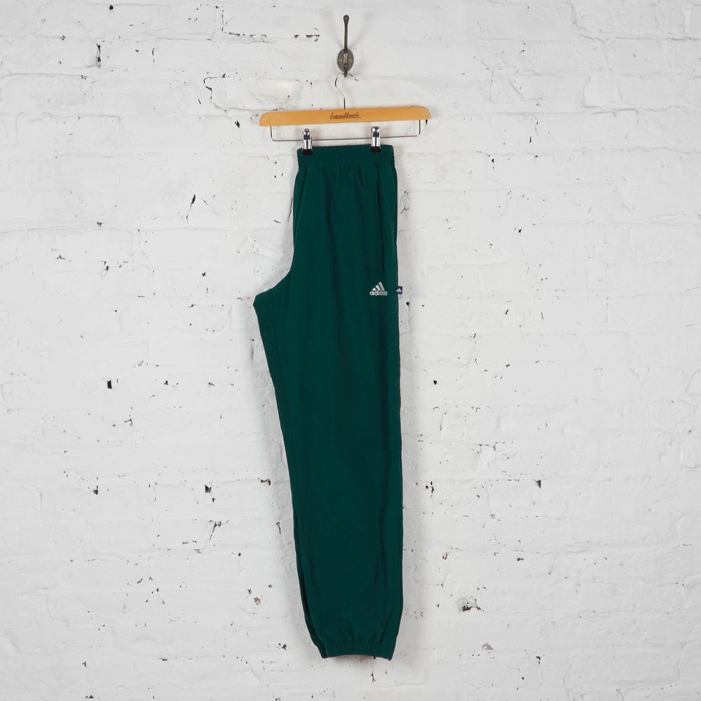Adidas Tracksuit Bottoms - Green - M