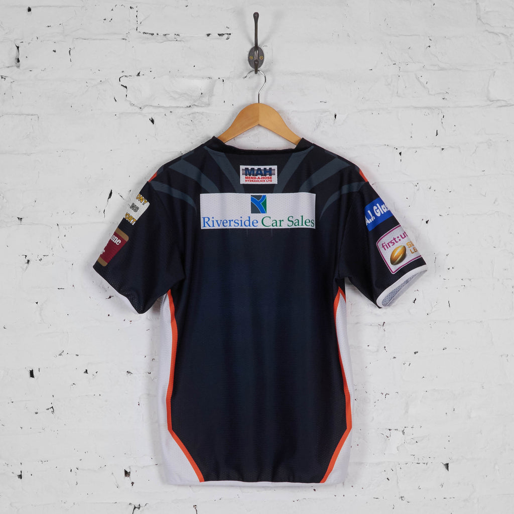 Castleford Tigers Rugby Shirt - Black - S