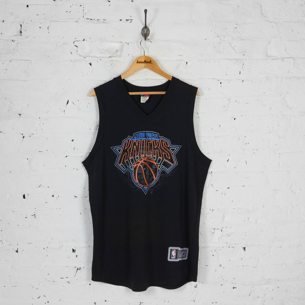 New York Knicks Melo Anthony Vest - Black - XL