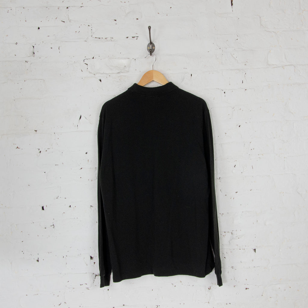 Lacoste Long Sleeve Polo Shirt - Black - XXL