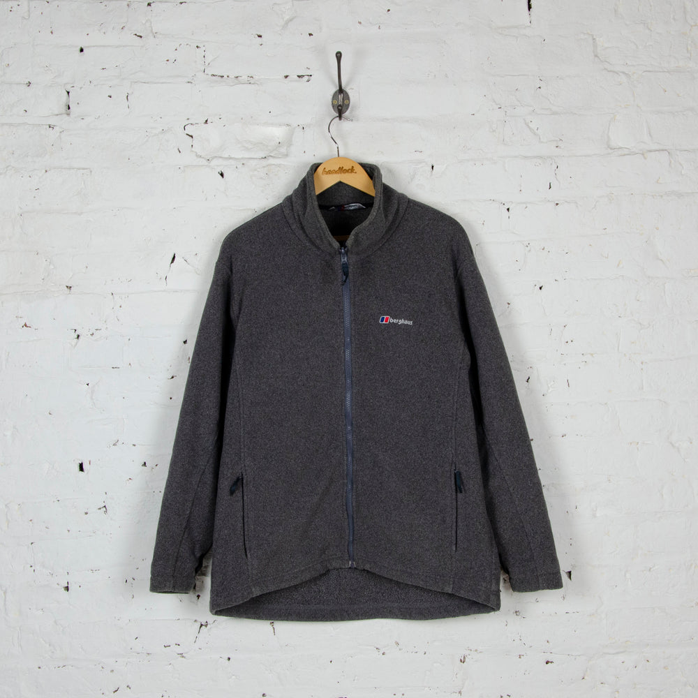 Berghaus Full Zip Fleece Jacket - Grey - M