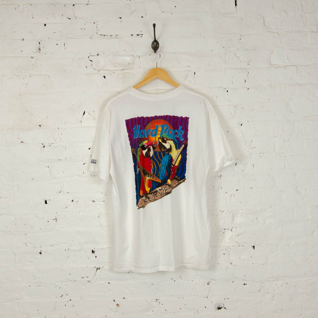 Hard Rock Cafe Key West T Shirt - White - XL