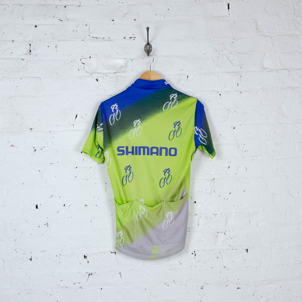 Shimano Cycling Top Jersey - Green - S