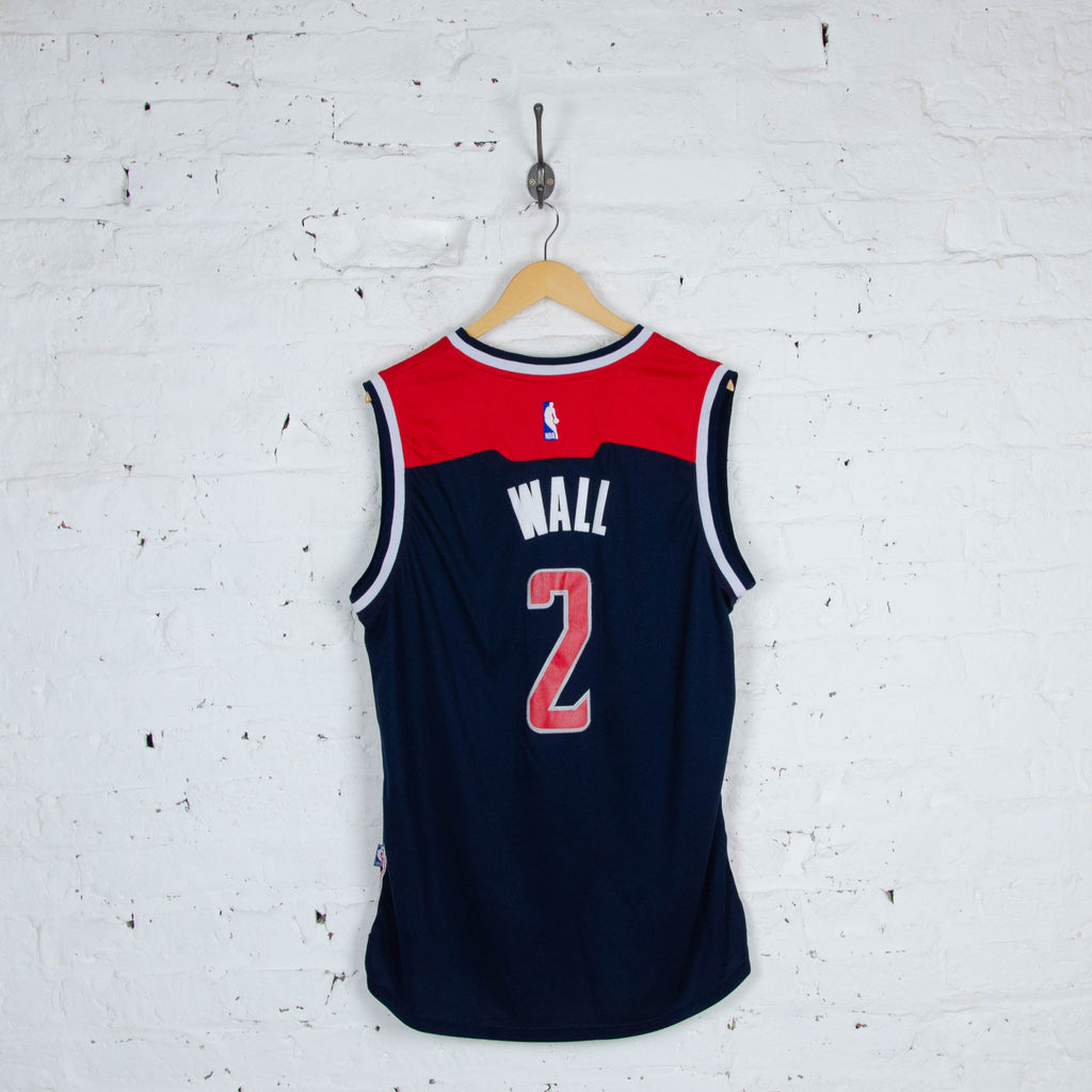 Washington Wizards Wall Adidas Basketball Jersey - Blue - L