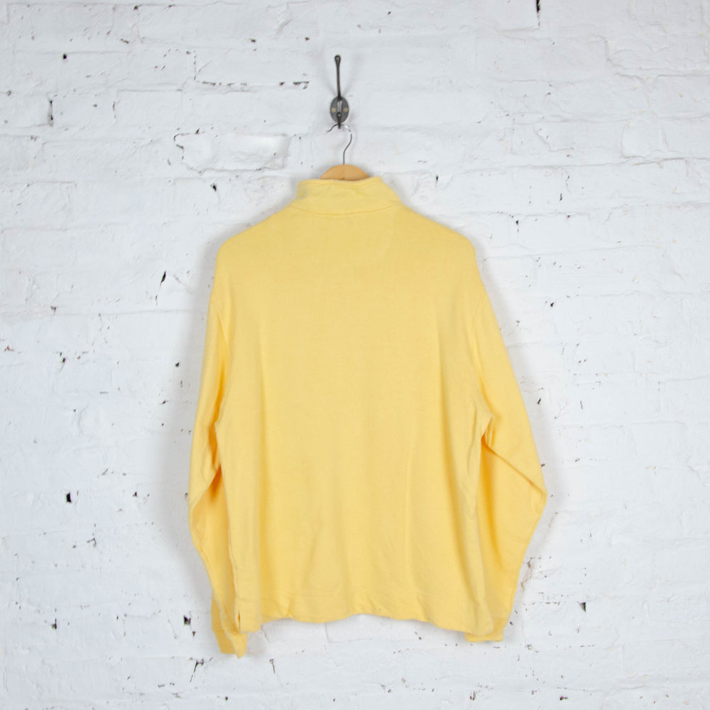 Mickey Mouse 1/4 Zip Sweatshirt - Yellow - S