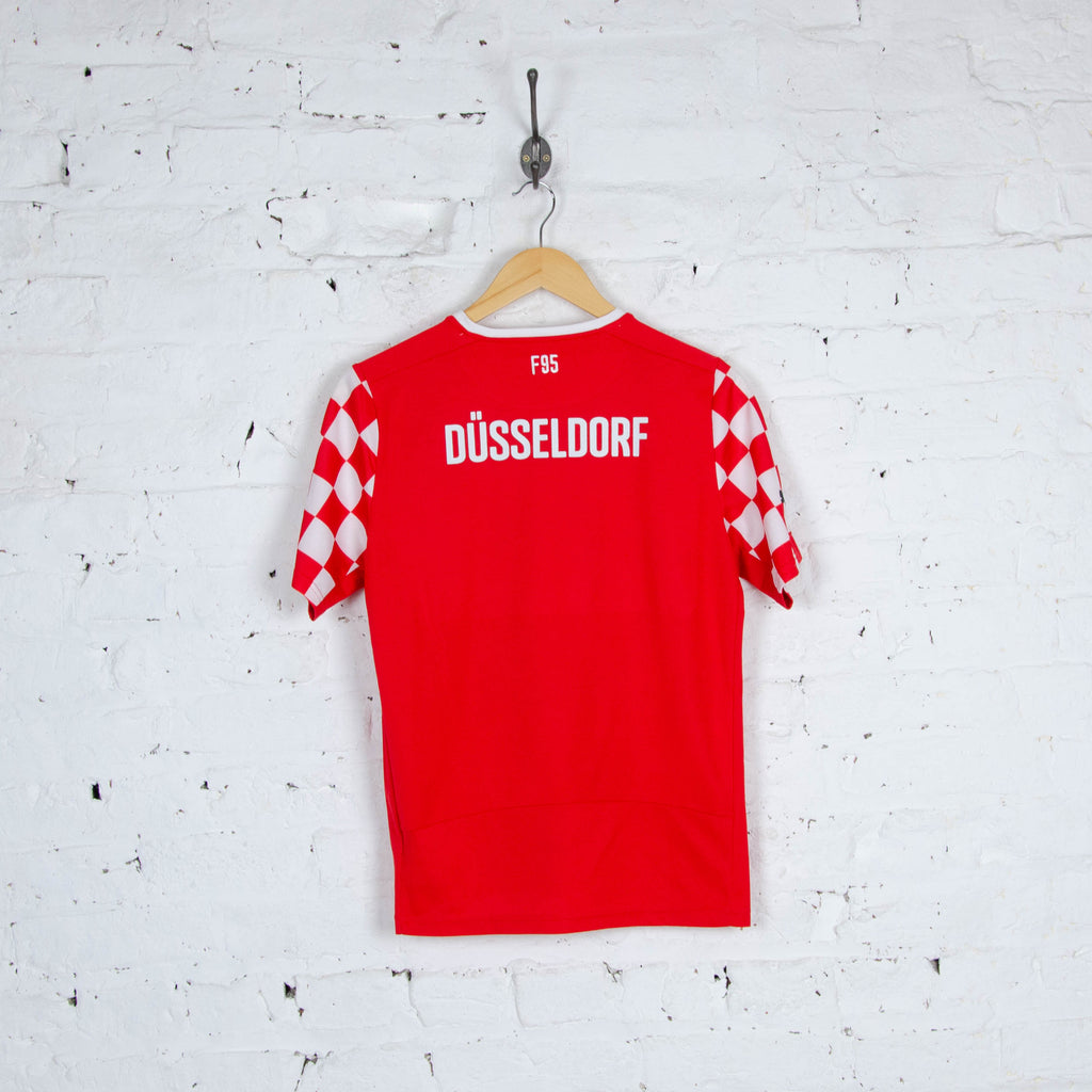 Kids Fortuna Dusseldorf Signed 2014 Football Shirt - Red - L Boys