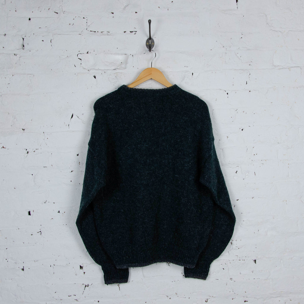 Woolrich Wool Knit Jumper - Green - M