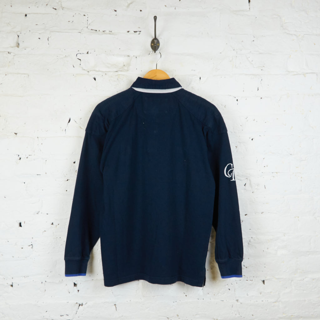 Scotland Cotton Traders Rugby Shirt -  Navy - S