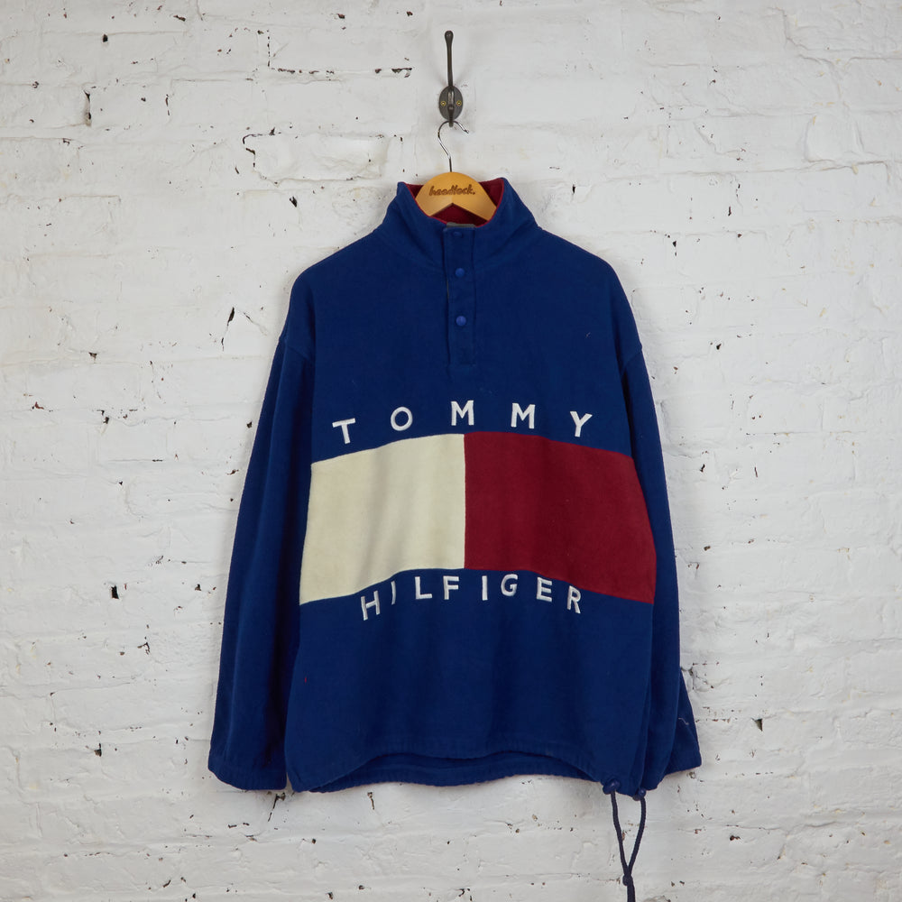 Tommy Hilfiger 90s Fleece - Blue - XL