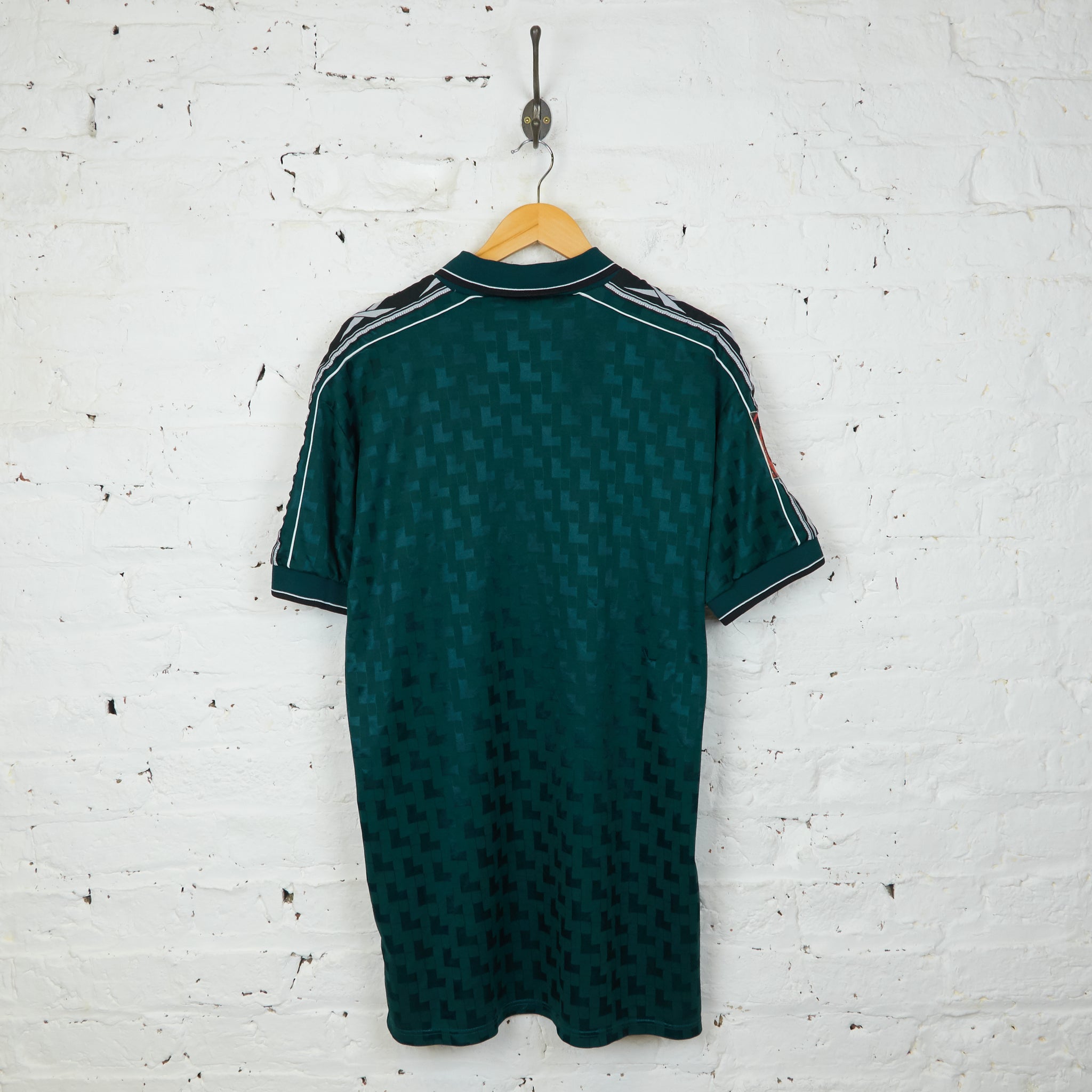 Reebok Borussia Monchengladbach 1998 Away Football Shirt Green