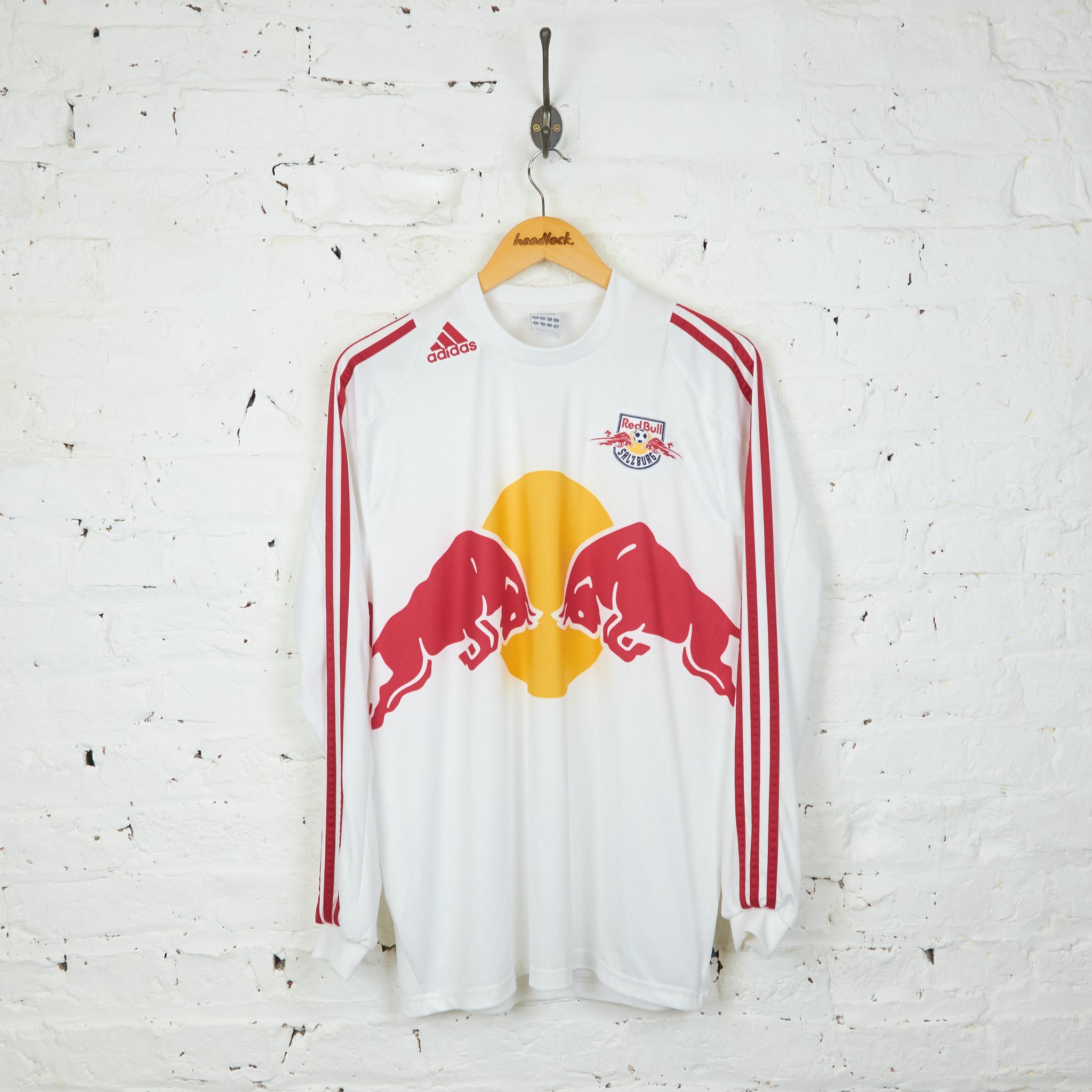 Adidas Red Bull Salzburg 2006 Long Sleeve Home Football Shirt