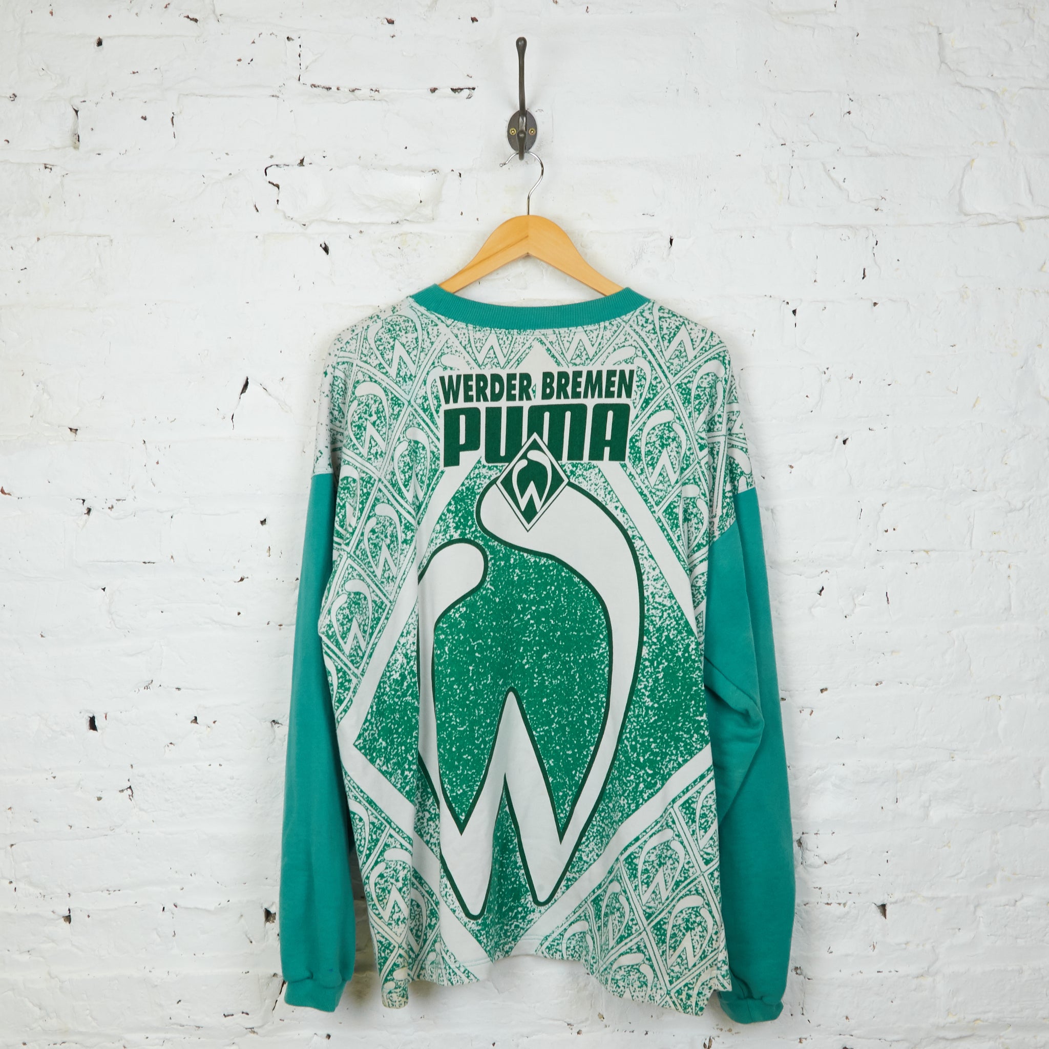 Werder Bremen Puma 90s Sweatshirt - Green - XXL – Headlock