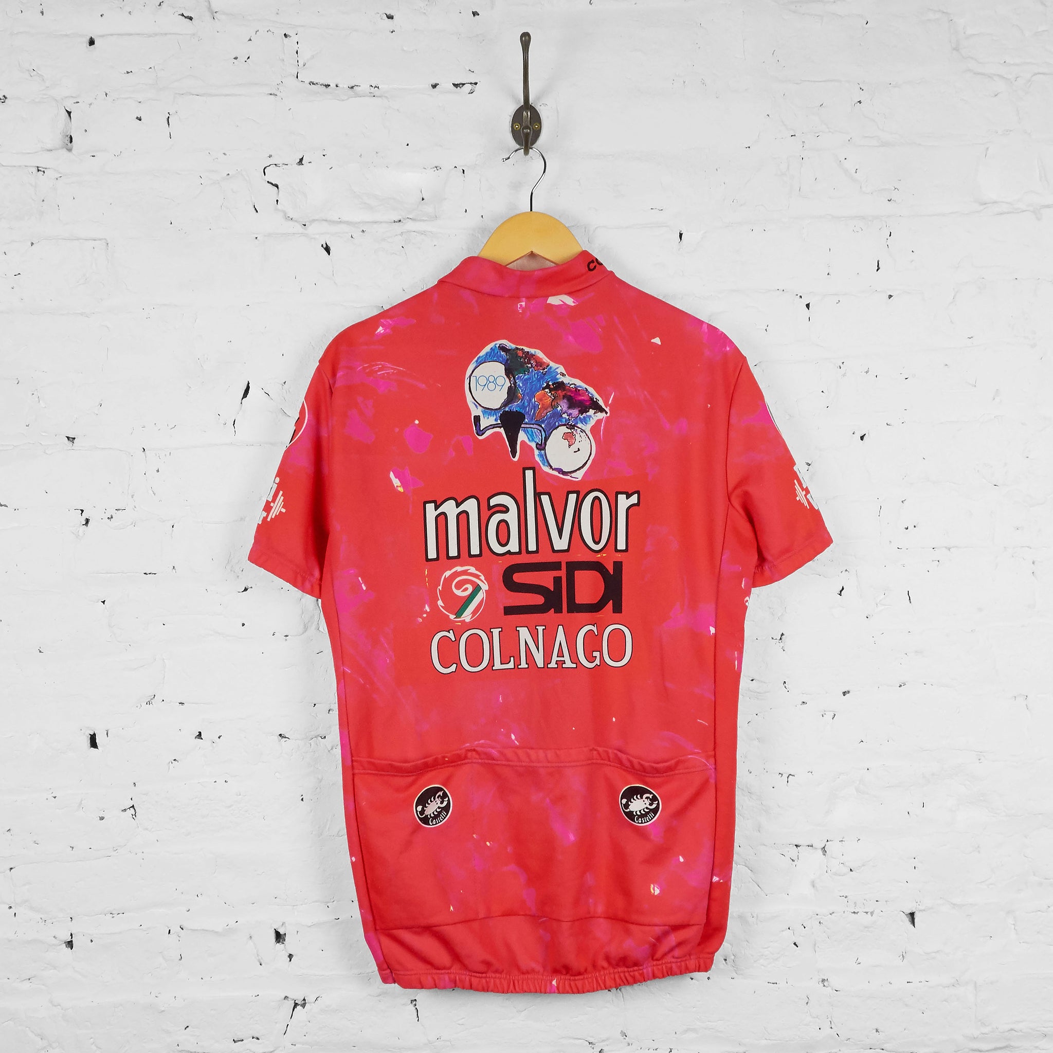 Merino Wool Cycling Cycling Jersey Colnago T Shirt Vintage Malvor
