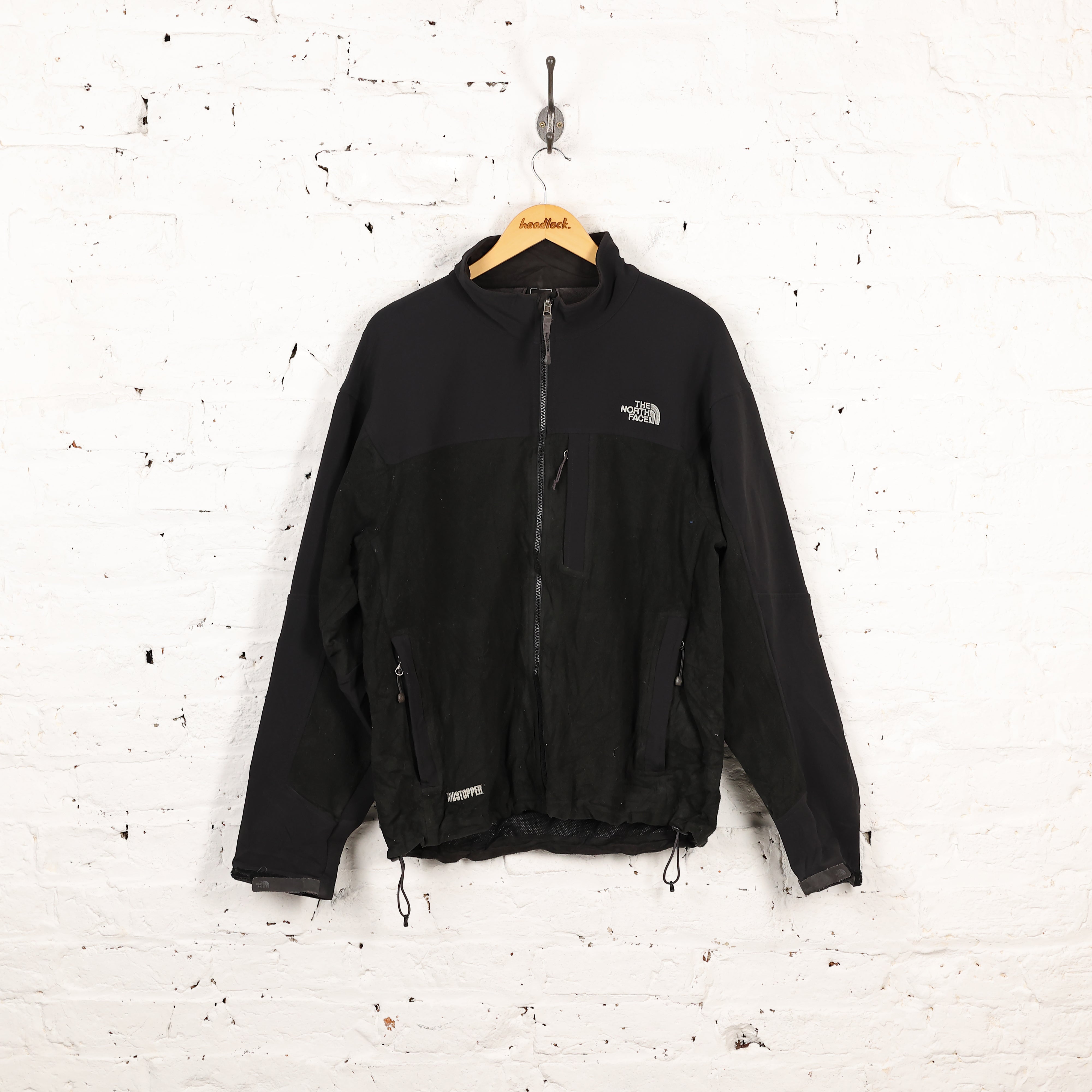 The North Face Windstopper Fleece Jacket - Black - L – Headlock