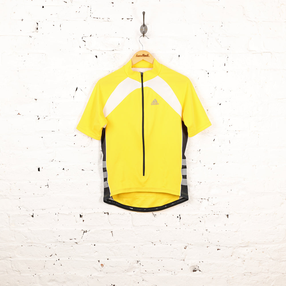 Adidas Cycling Top Jersey - Yellow - S