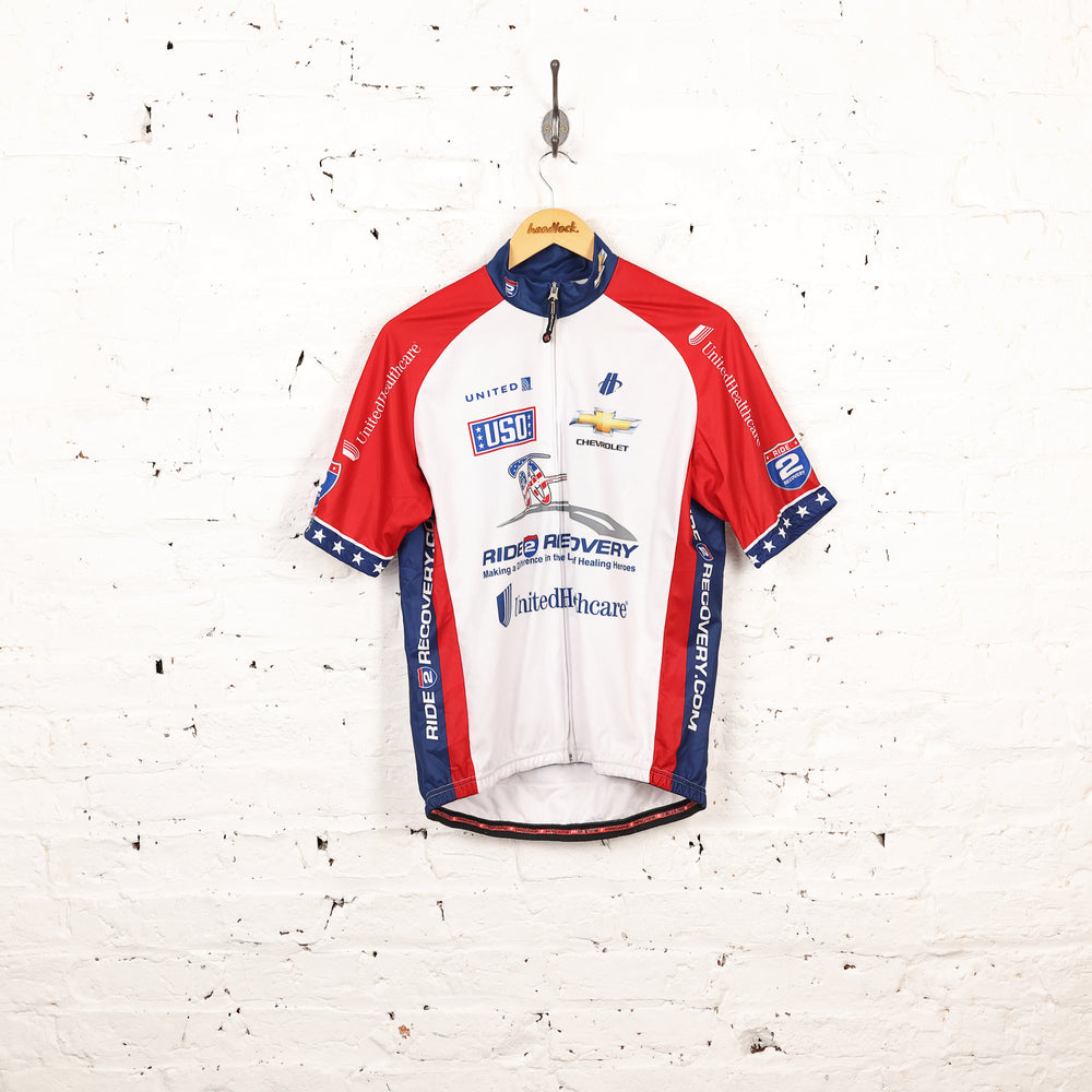 Hincapie Ride 2 Recovery Cycling Top Jersey - White - L