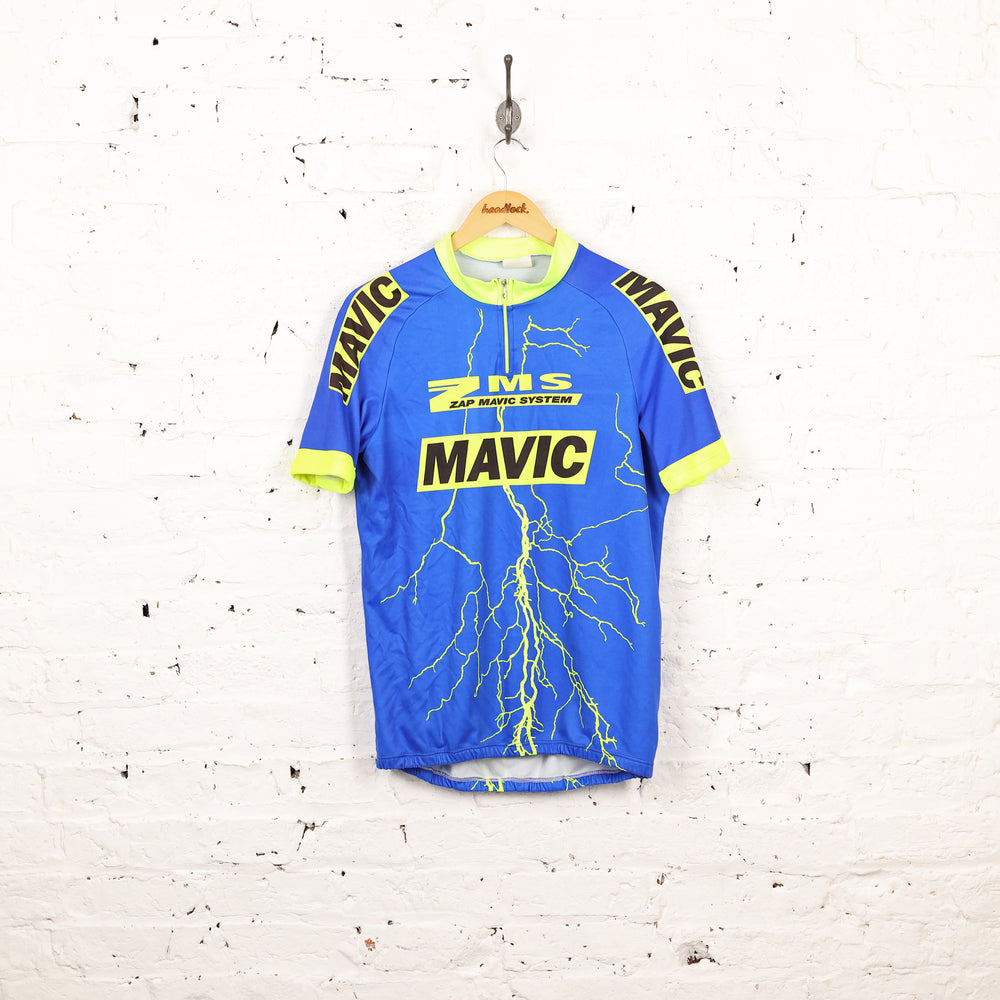 ZMS Mavic Cycling Top Jersey - Blue - XL
