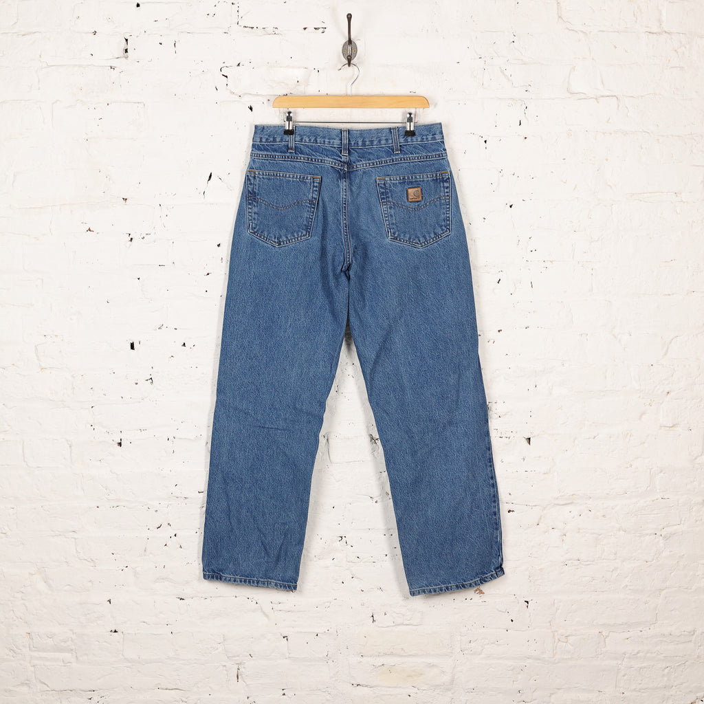 Carhartt Loose Fit Work Pants Jeans - Blue - M