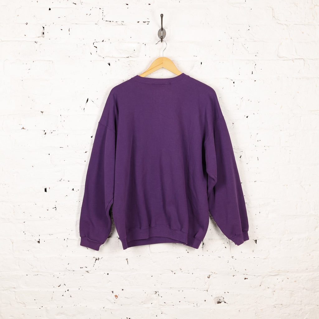 Mickey & Co Mickey Mouse Sweatshirt - Purple - XL