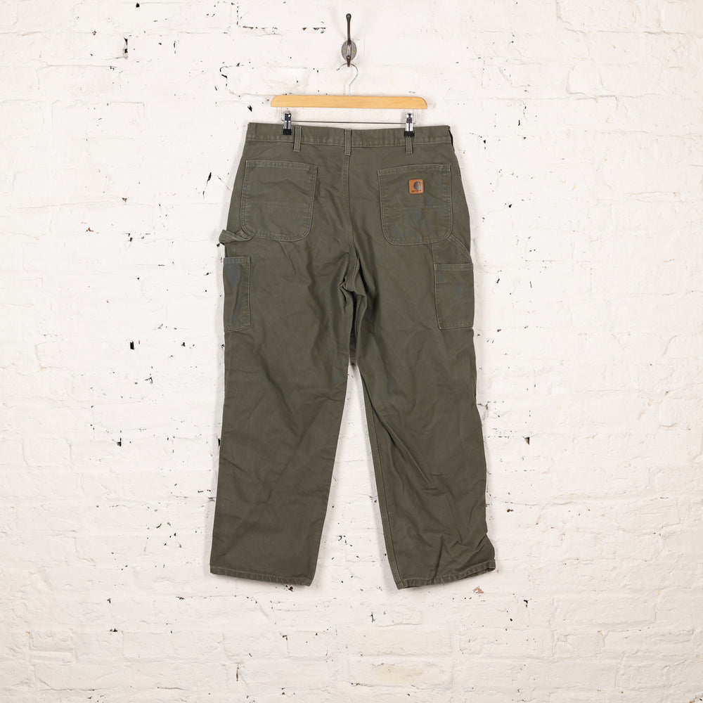 Carhartt Original Dungaree Fit Work Pants - Green - XL