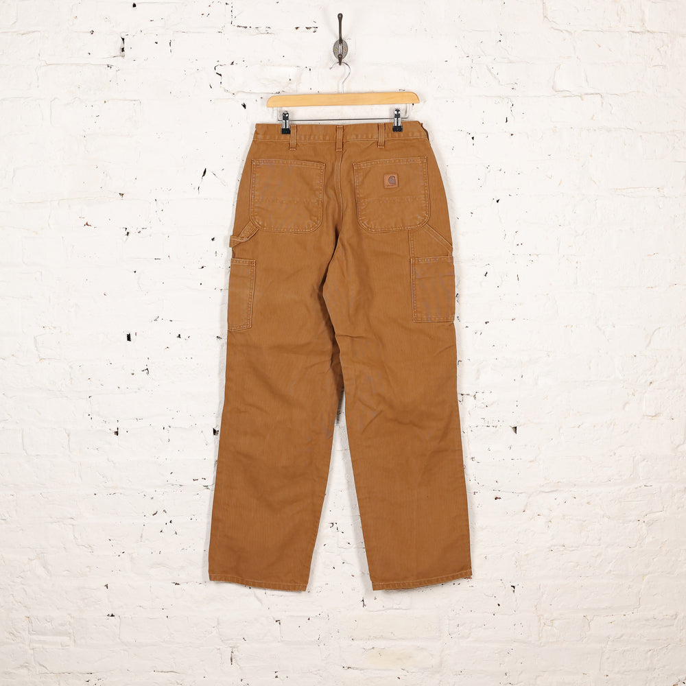 Carhartt Loose Original Fit Work Pants - Brown - S