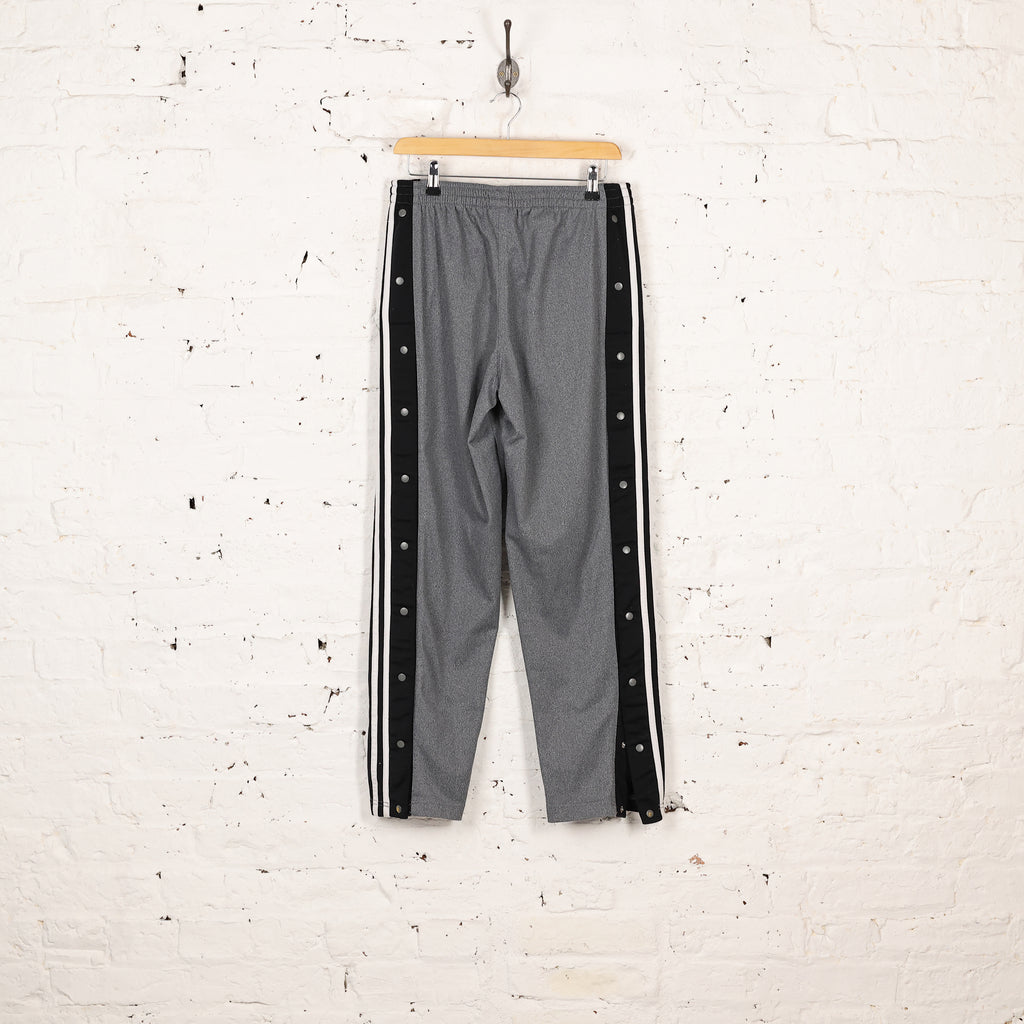 Adidas 90s Poppers Tracksuit Bottoms - Grey - S