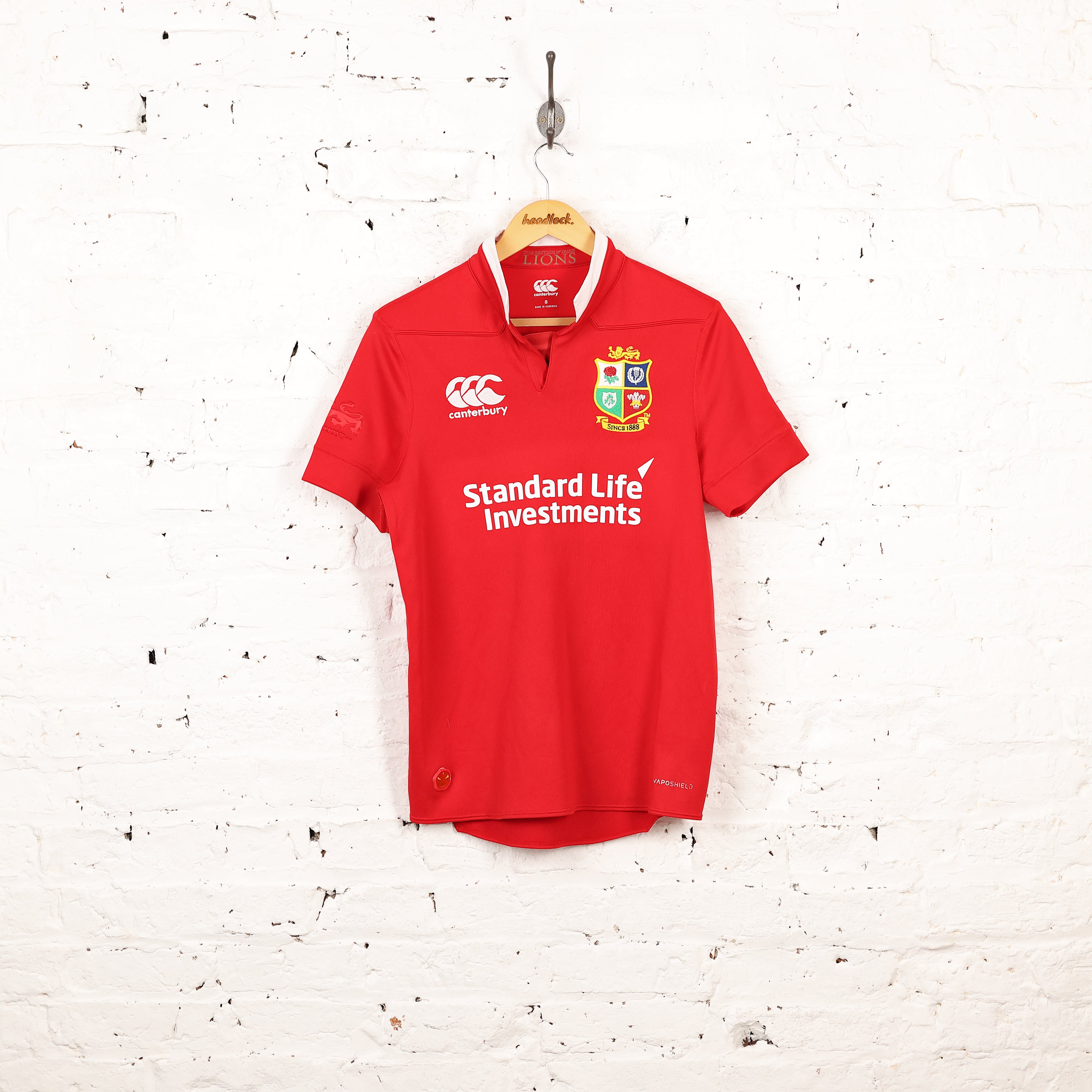 Canterbury British And Irish Lions Rugby Shirt - Red