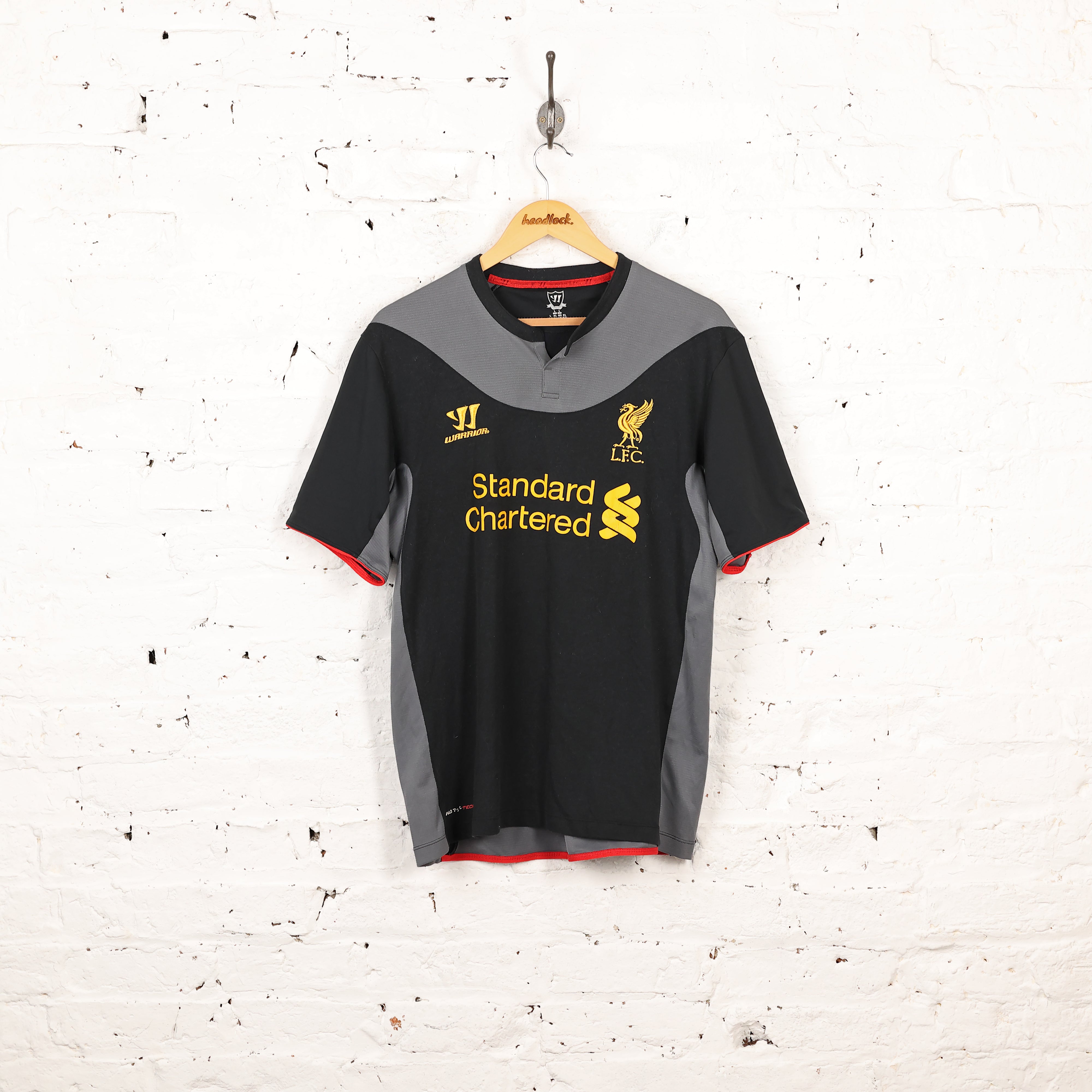 Warrior Liverpool 2012 Away Football Shirt Black L – Headlock