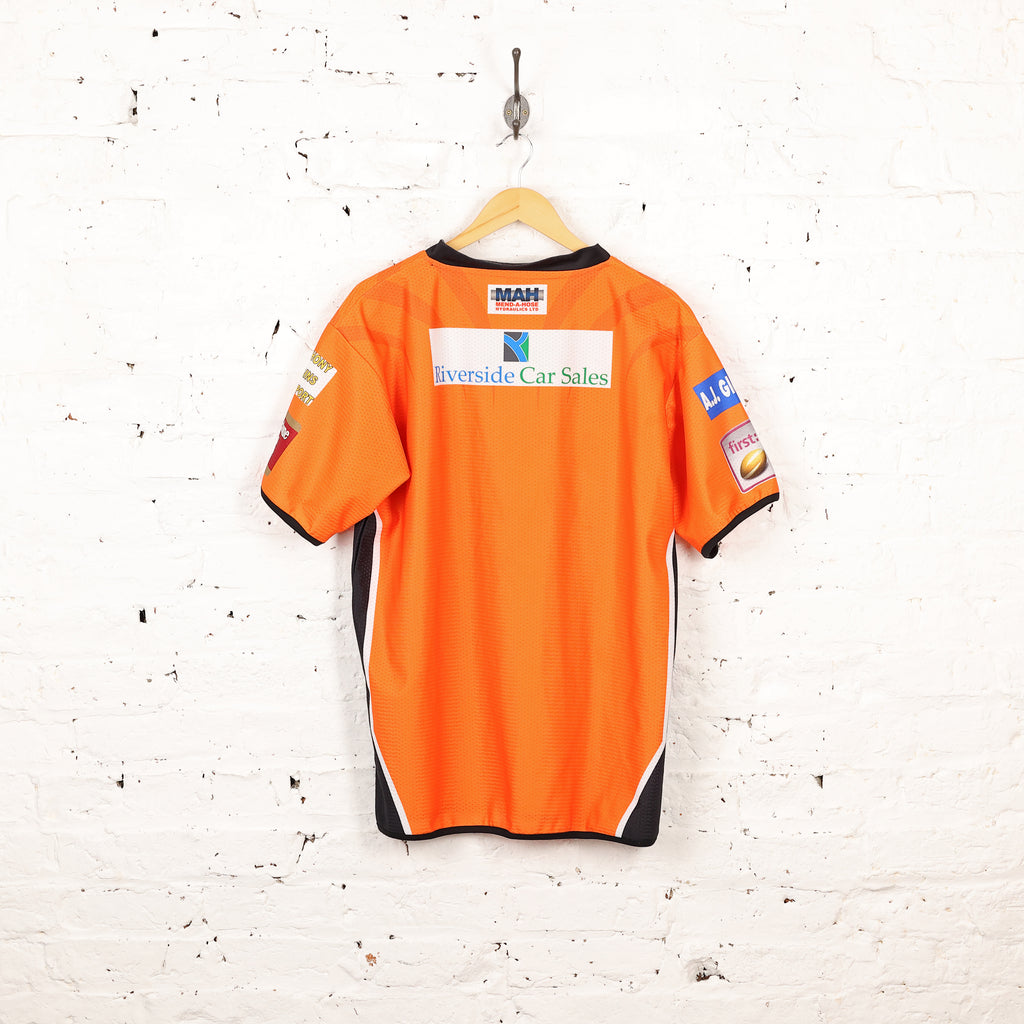 X Blades Castleford Tigers 2016 Home Rugby Shirt - Orange - L