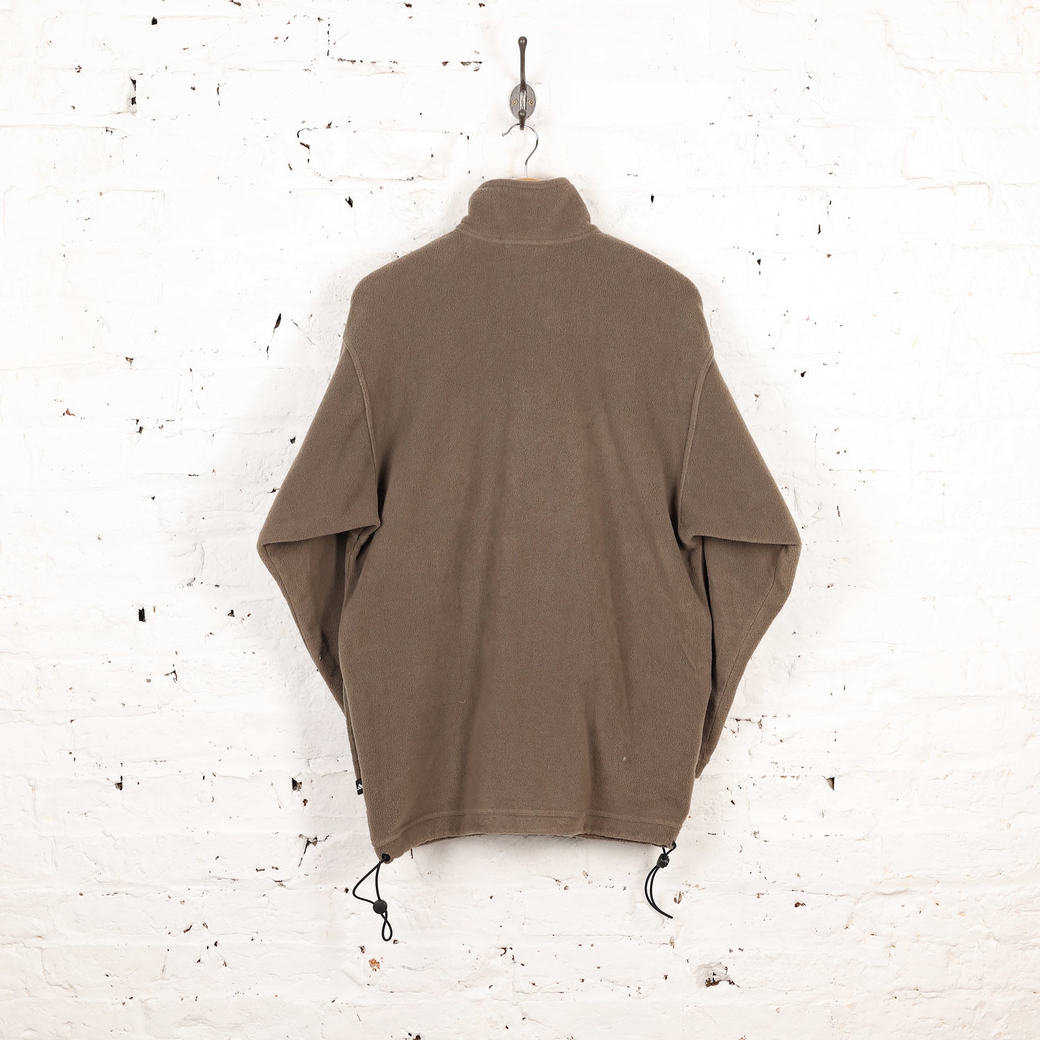 Adidas 90s 1/4 Zip Fleece - Brown - L – Headlock