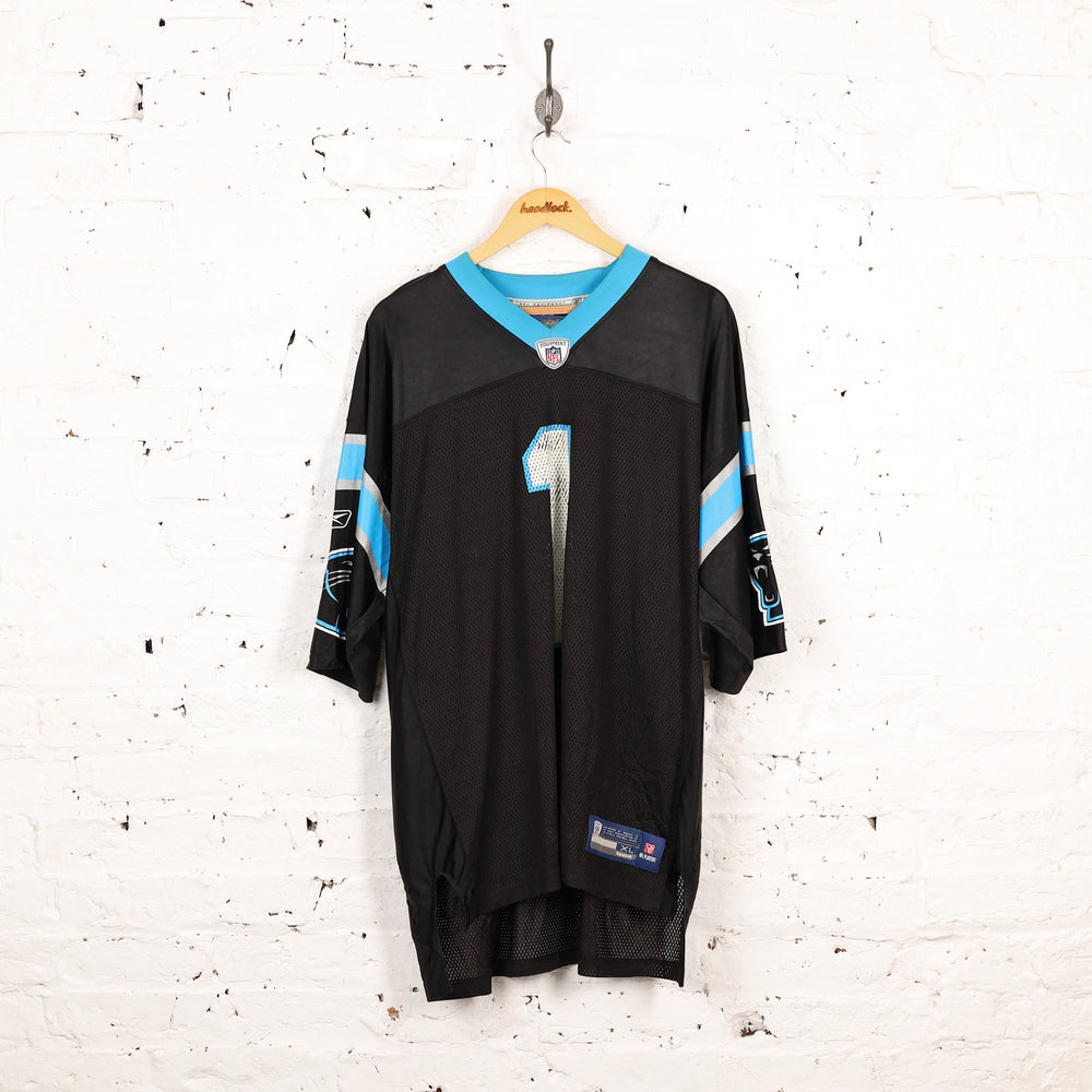Carolina Panthers Newton NFL American Football Jersey - Black - XL