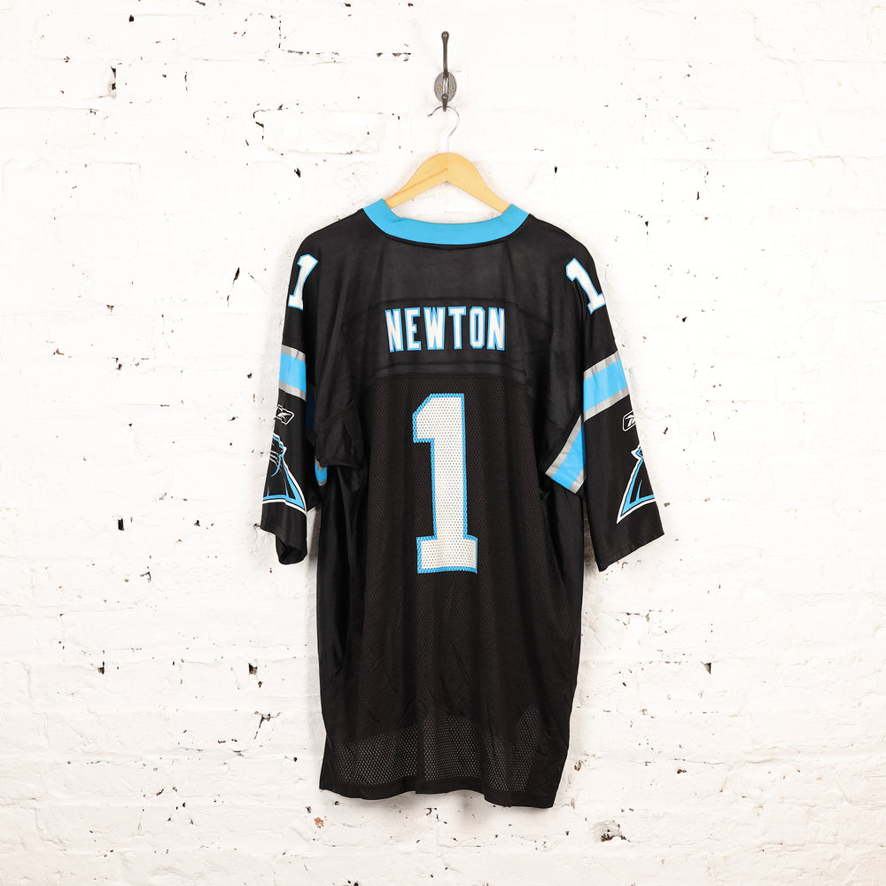 Carolina Panthers Newton NFL American Football Jersey - Black - XL